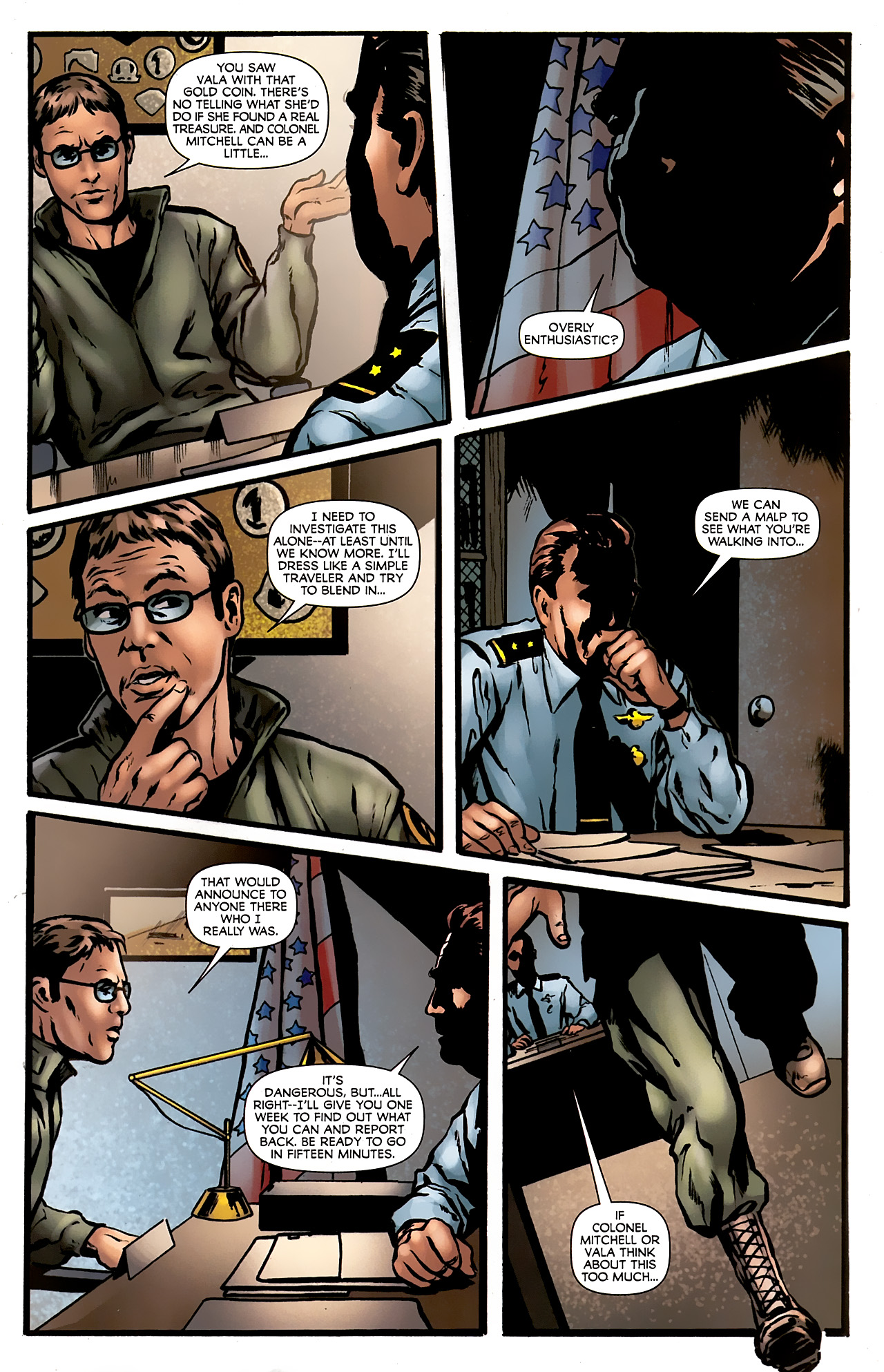 Read online Stargate: Daniel Jackson comic -  Issue #1 - 23