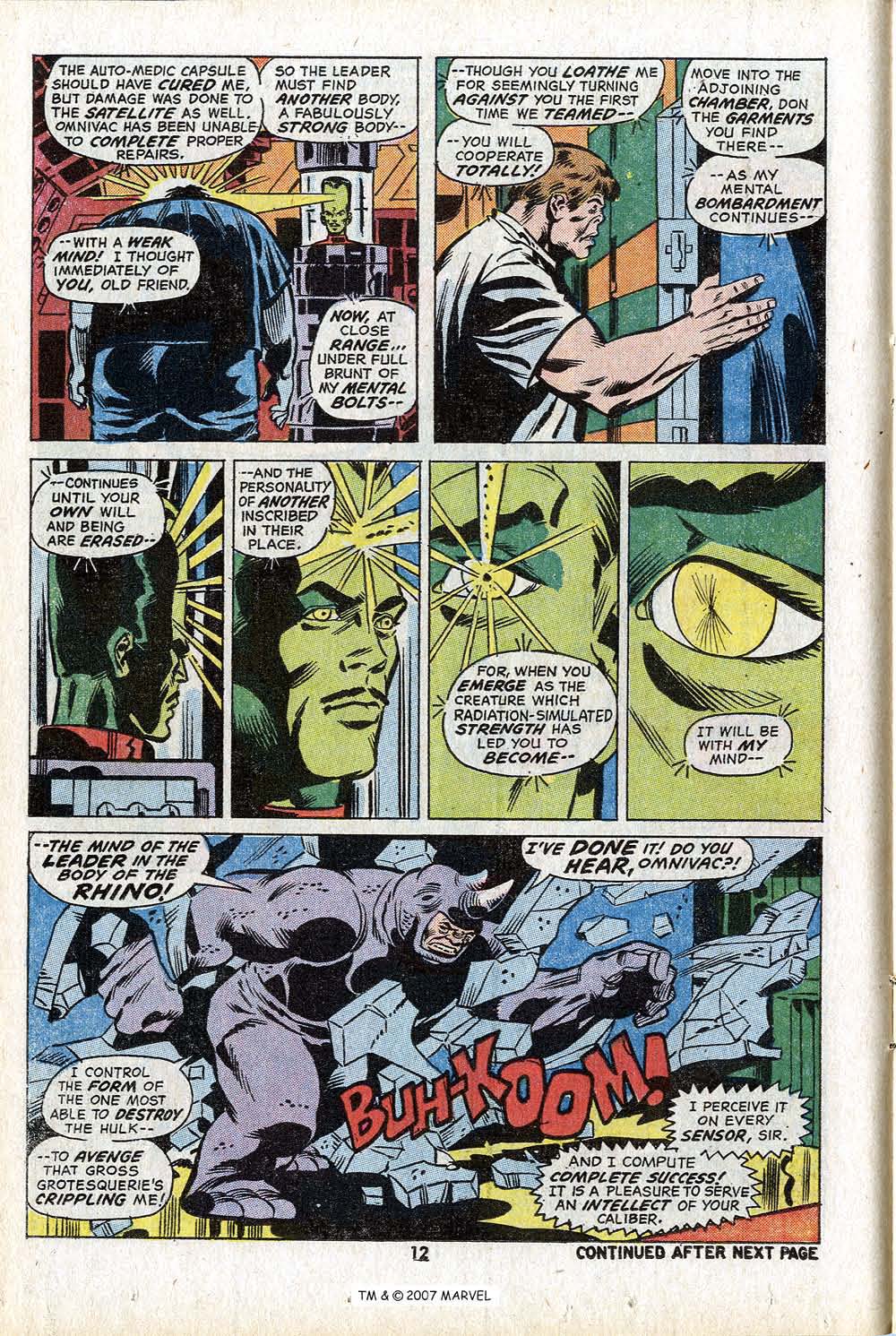 Read online The Incredible Hulk (1968) comic -  Issue #157 - 14