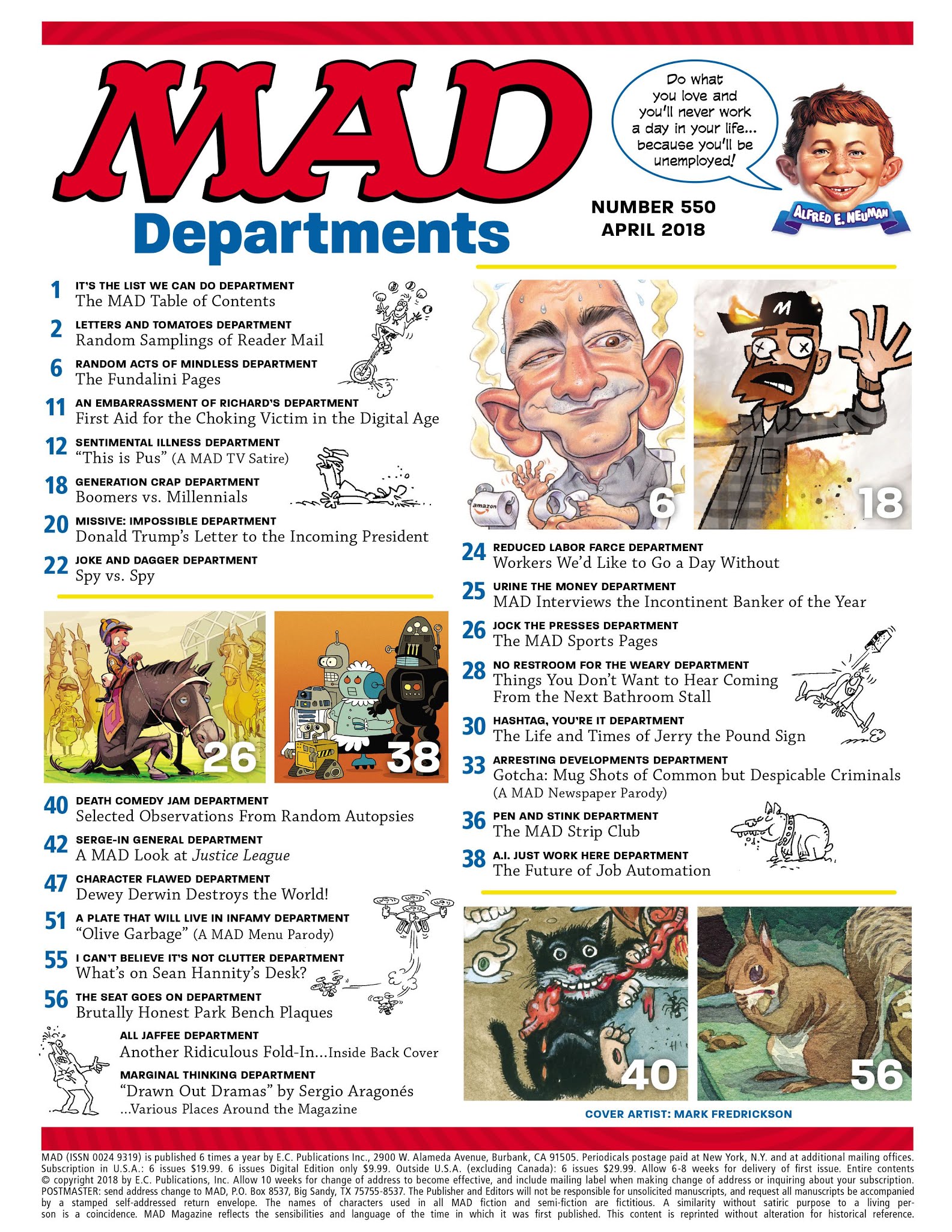 Read online MAD comic -  Issue #550 - 3