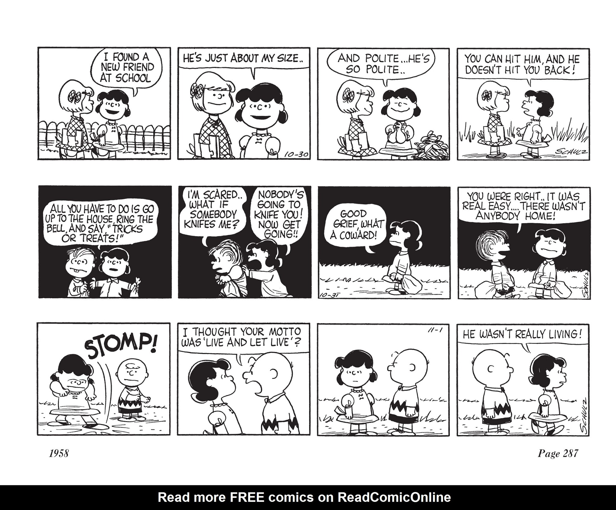 Read online The Complete Peanuts comic -  Issue # TPB 4 - 301