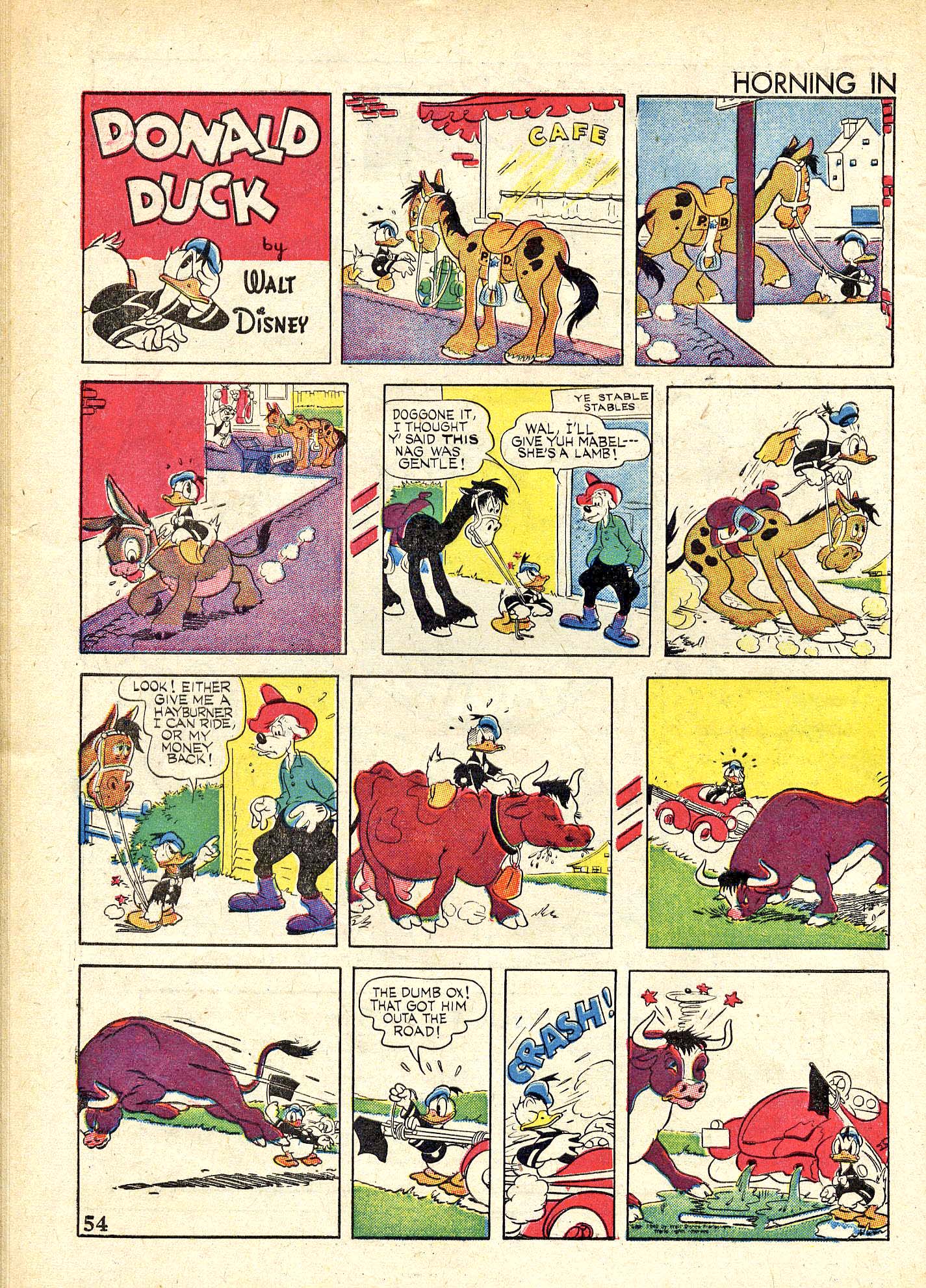 Read online Walt Disney's Comics and Stories comic -  Issue #24 - 56