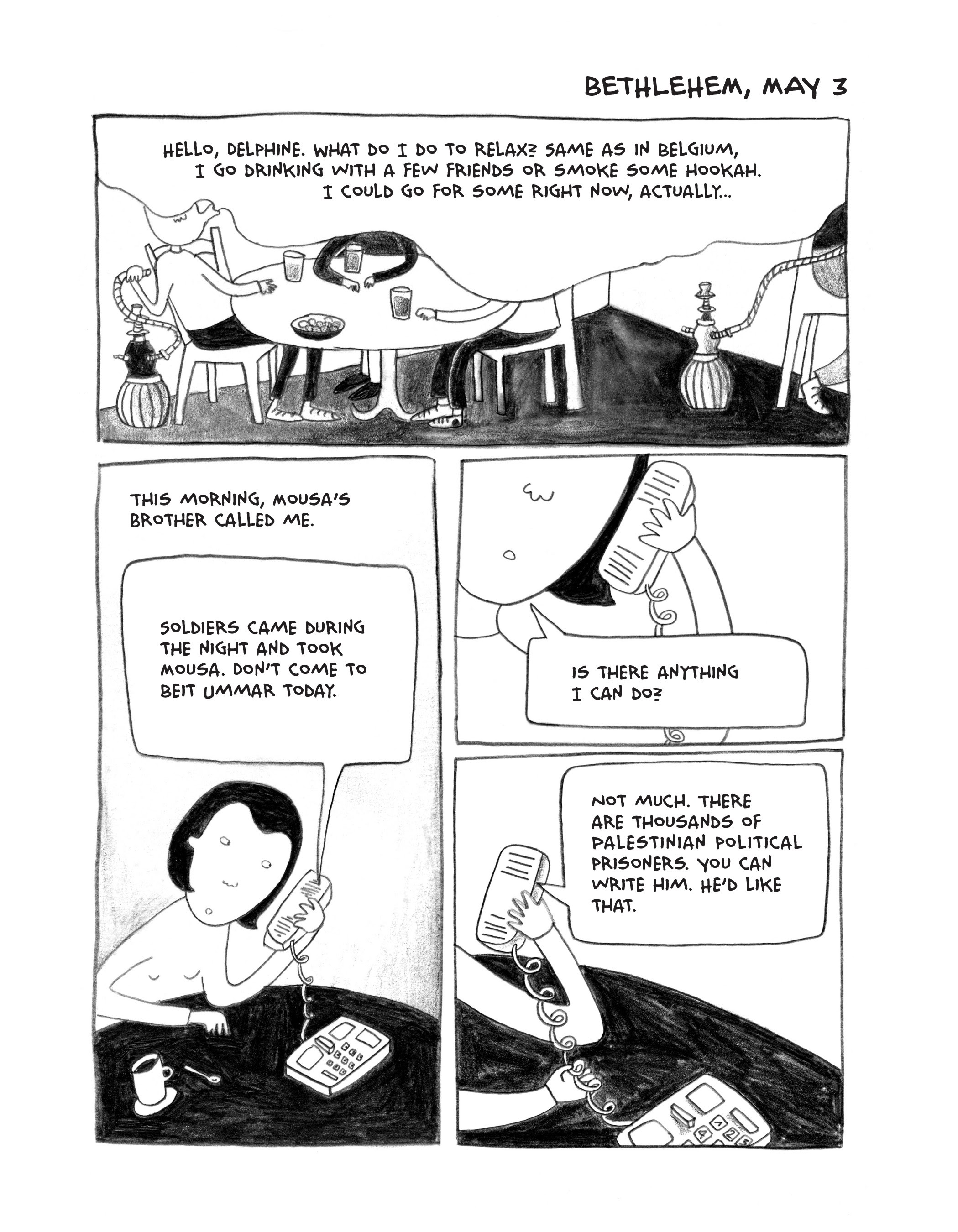 Read online Green Almonds: Letters from Palestine comic -  Issue # TPB (Part 1) - 35