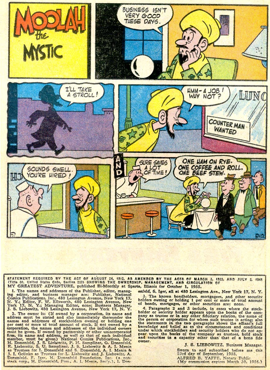 Read online My Greatest Adventure comic -  Issue #8 - 21