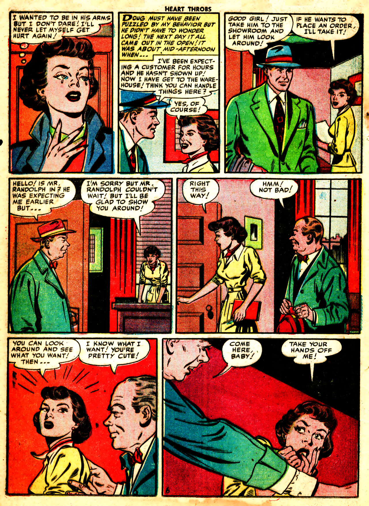 Read online Heart Throbs comic -  Issue #9 - 8