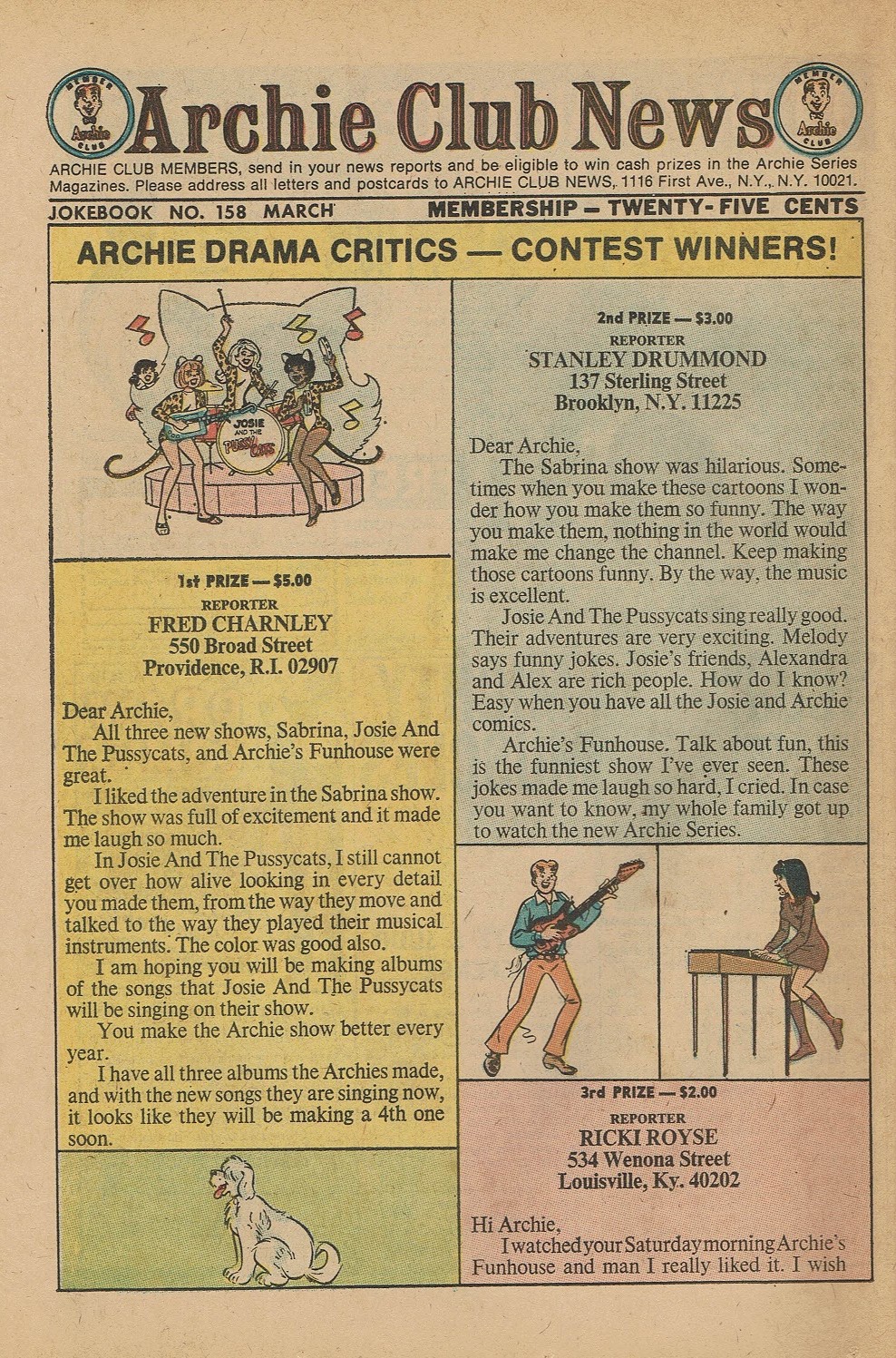 Read online Archie's Joke Book Magazine comic -  Issue #158 - 26