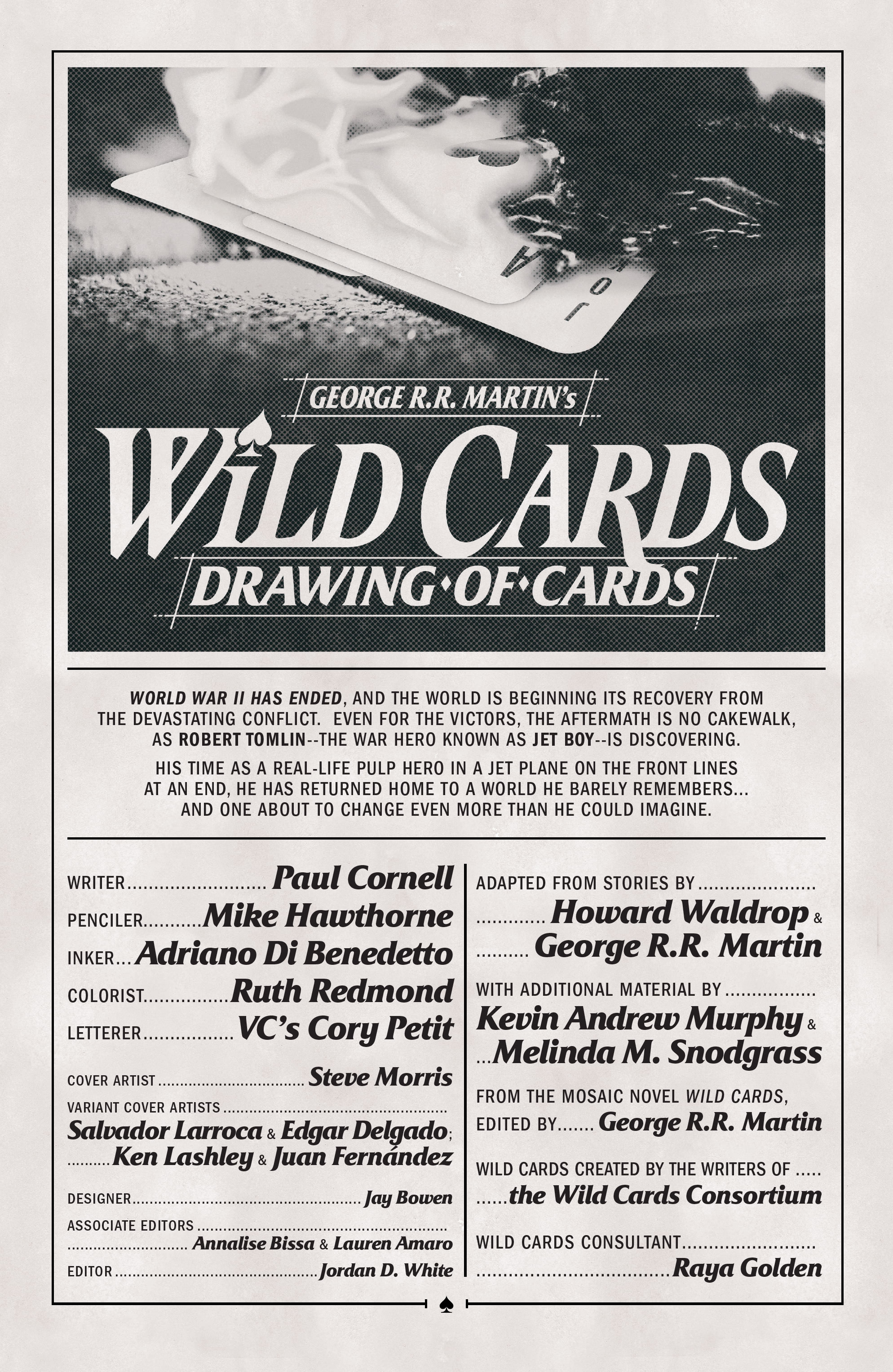 Read online Wild Cards: The Drawing Of Cards comic -  Issue #1 - 2