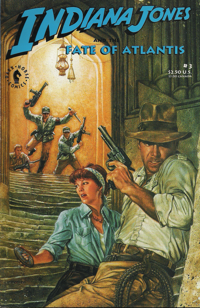 Read online Indiana Jones and the Fate of Atlantis comic -  Issue #3 - 1