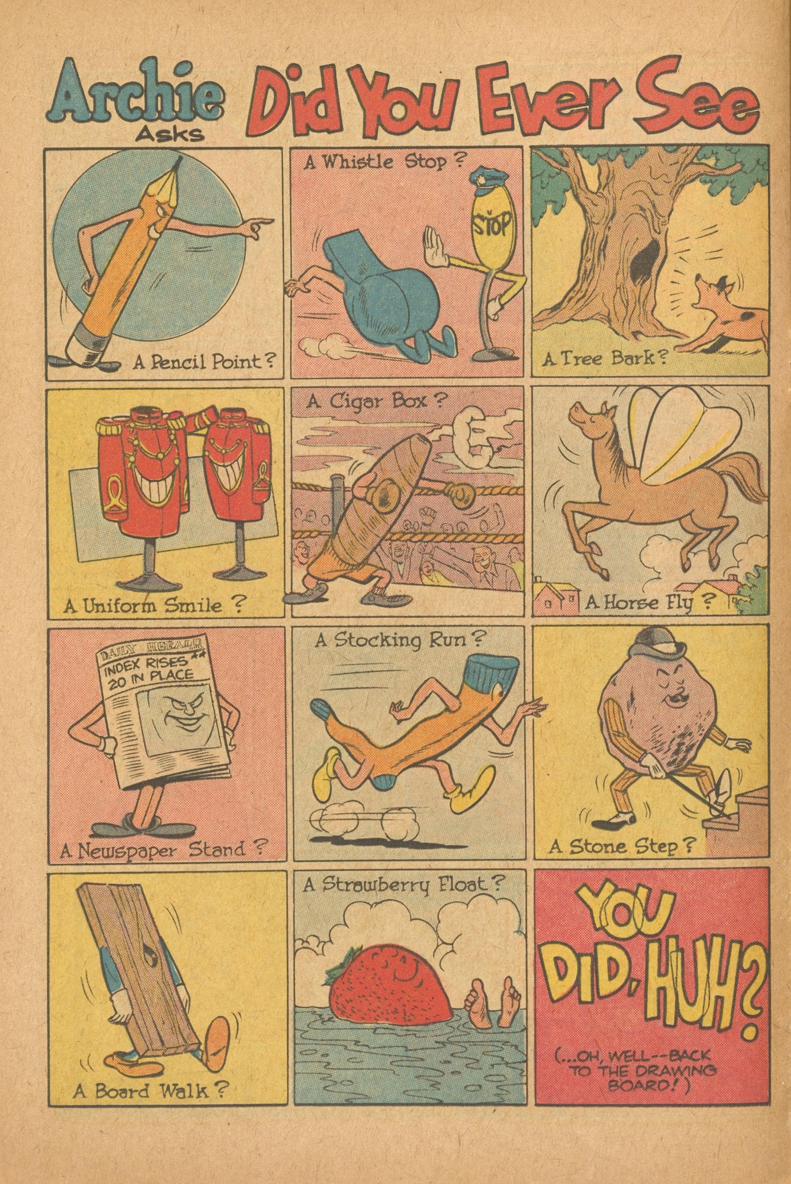 Read online Archie's Joke Book Magazine comic -  Issue #51 - 16