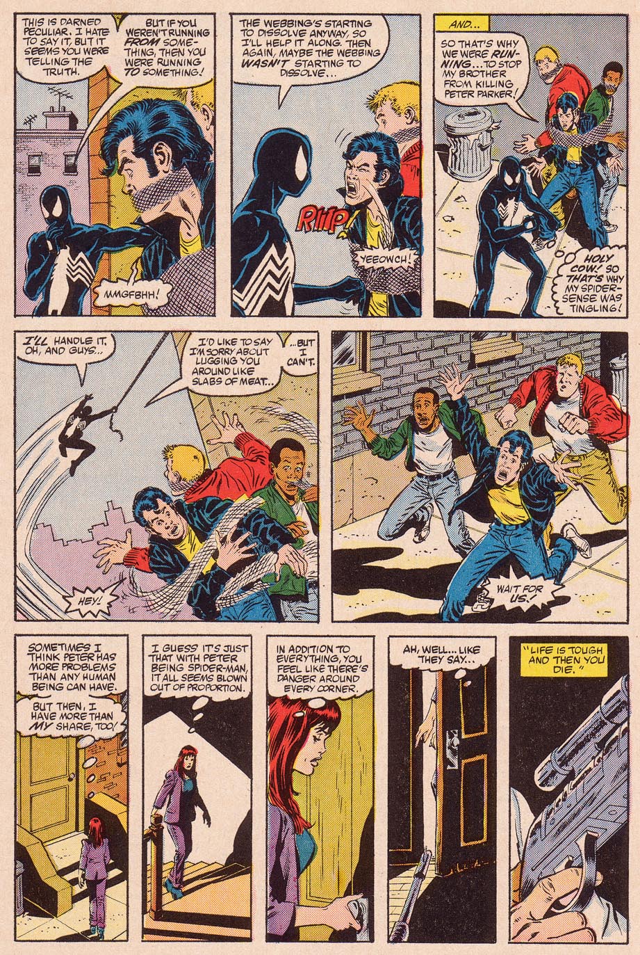 Read online Web of Spider-Man (1985) comic -  Issue #12 - 20