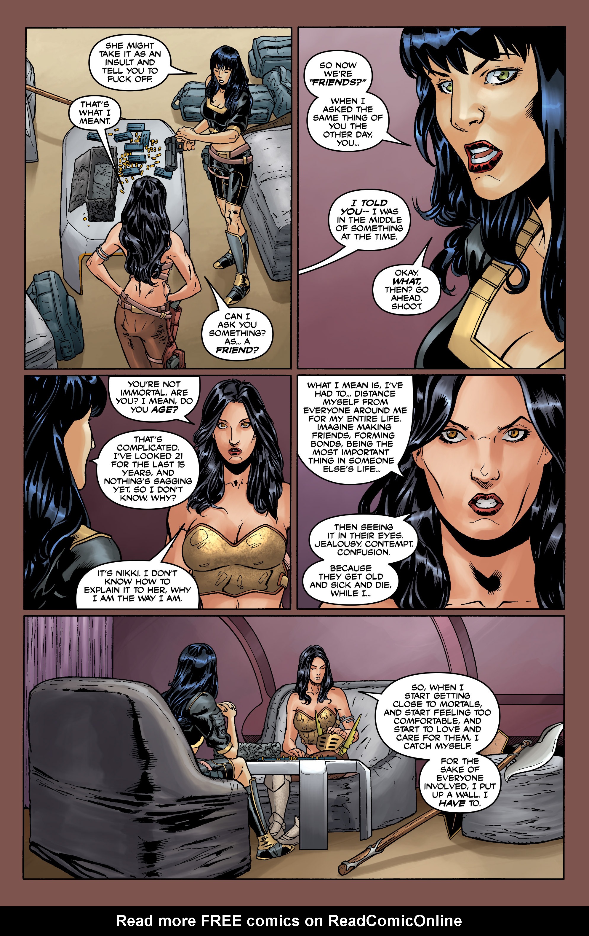 Read online War Goddess comic -  Issue #11 - 5