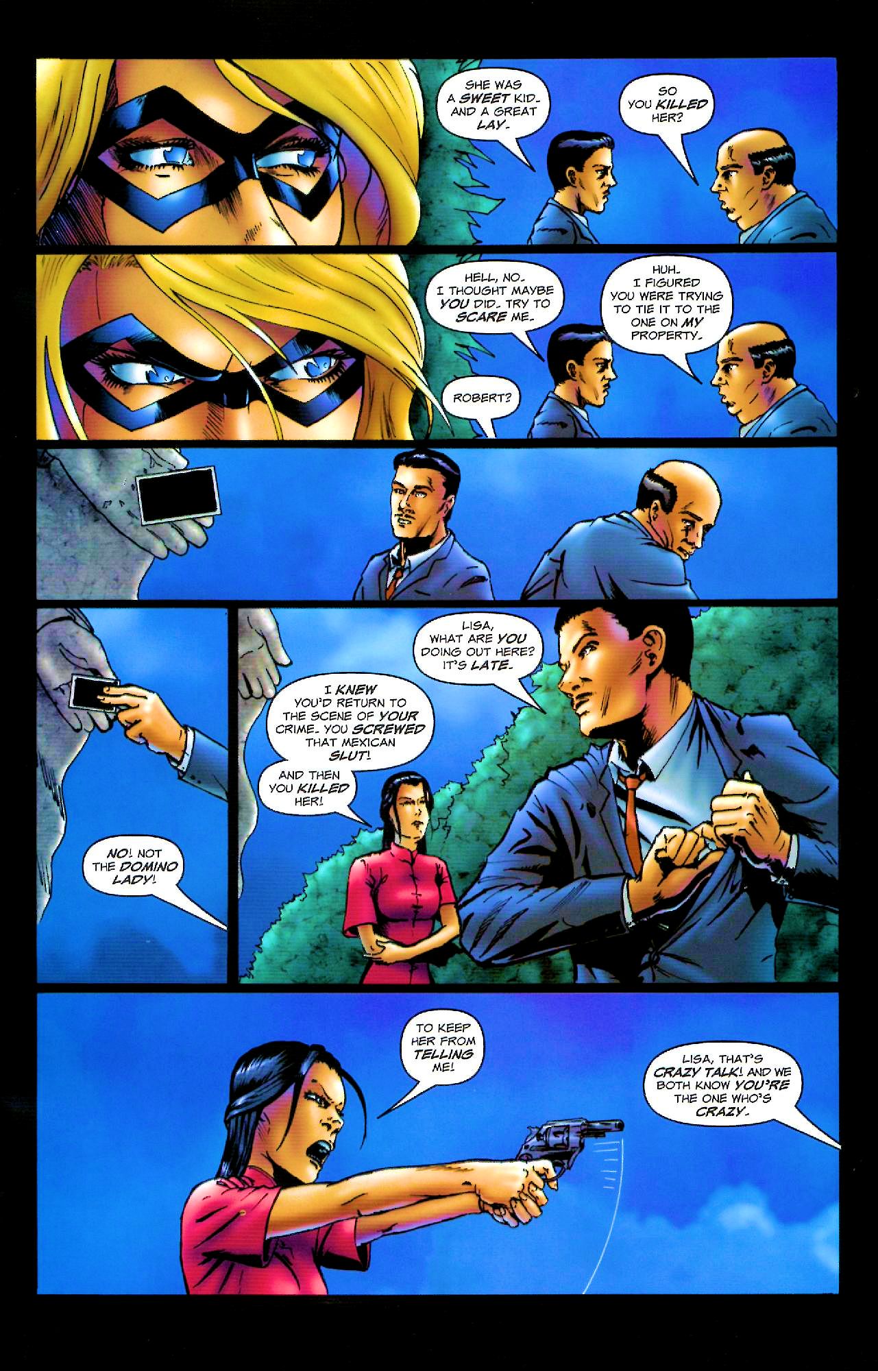 Read online Domino Lady comic -  Issue #2 - 27