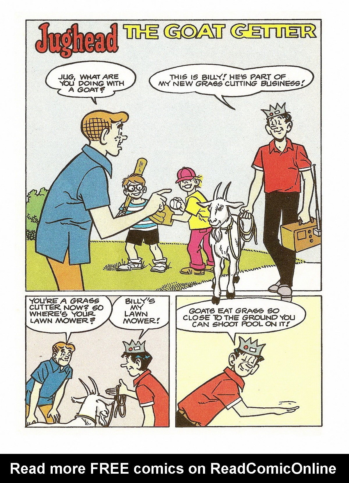 Read online Jughead's Double Digest Magazine comic -  Issue #39 - 168