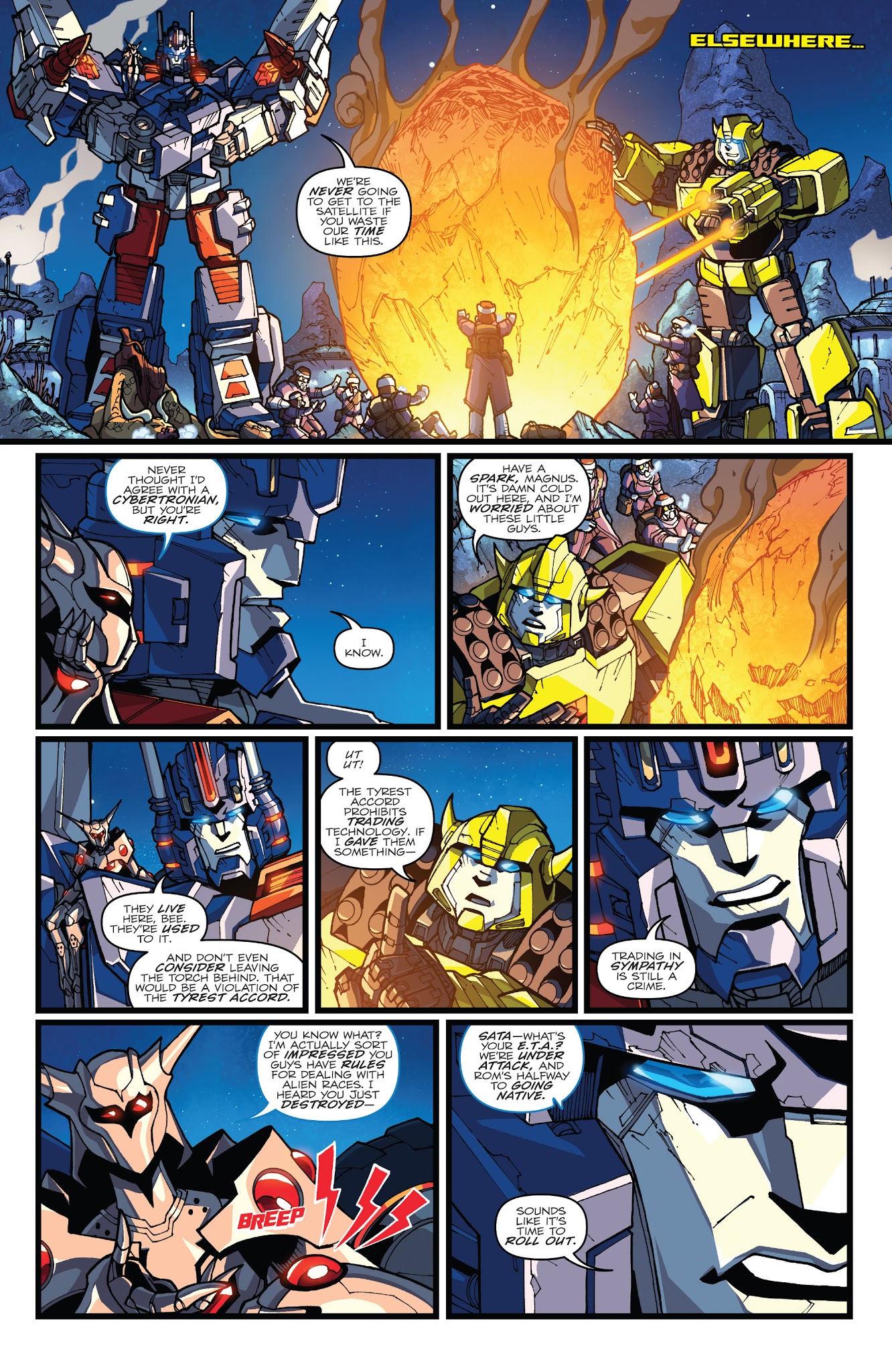 Read online ROM vs. Transformers: Shining Armor comic -  Issue # _TPB 1 - 67