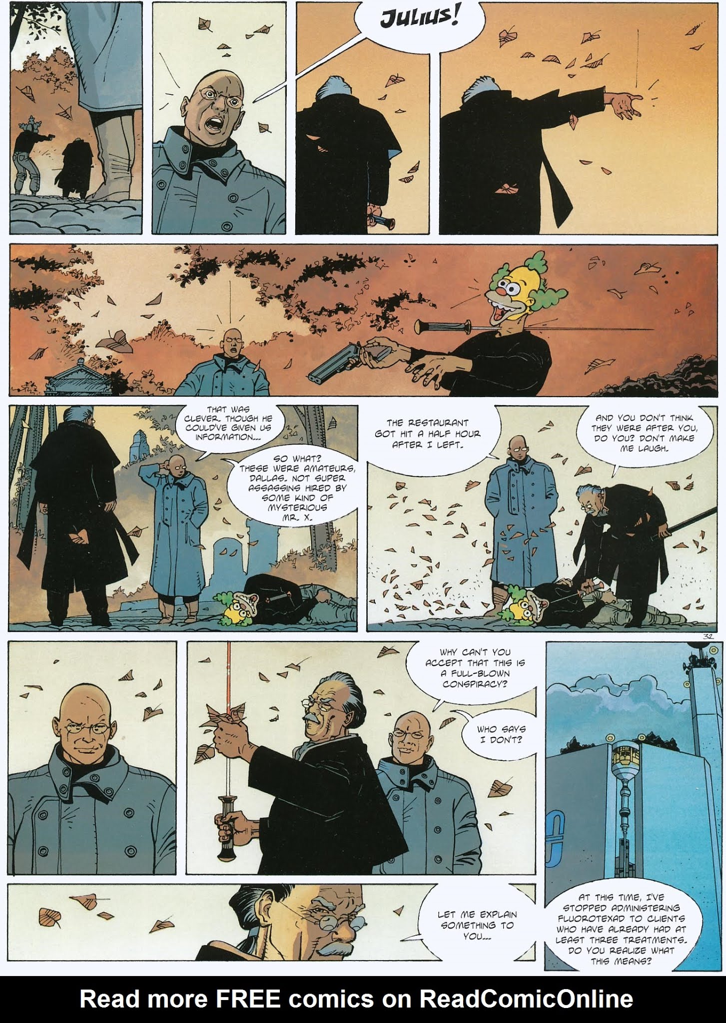 Read online Dallas Barr comic -  Issue #4 - 34