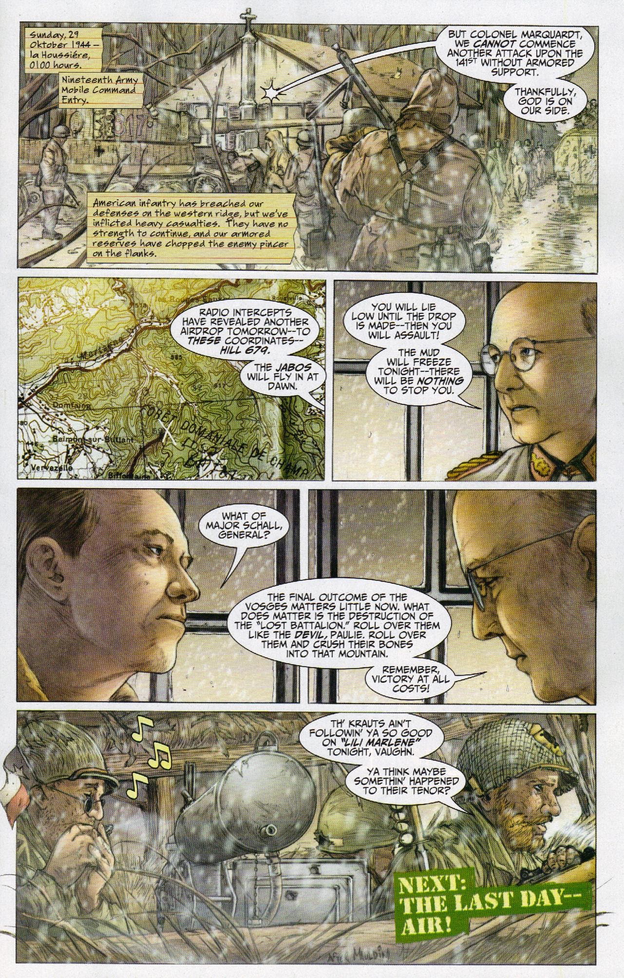 Read online Sgt. Rock: The Lost Battalion comic -  Issue #5 - 19