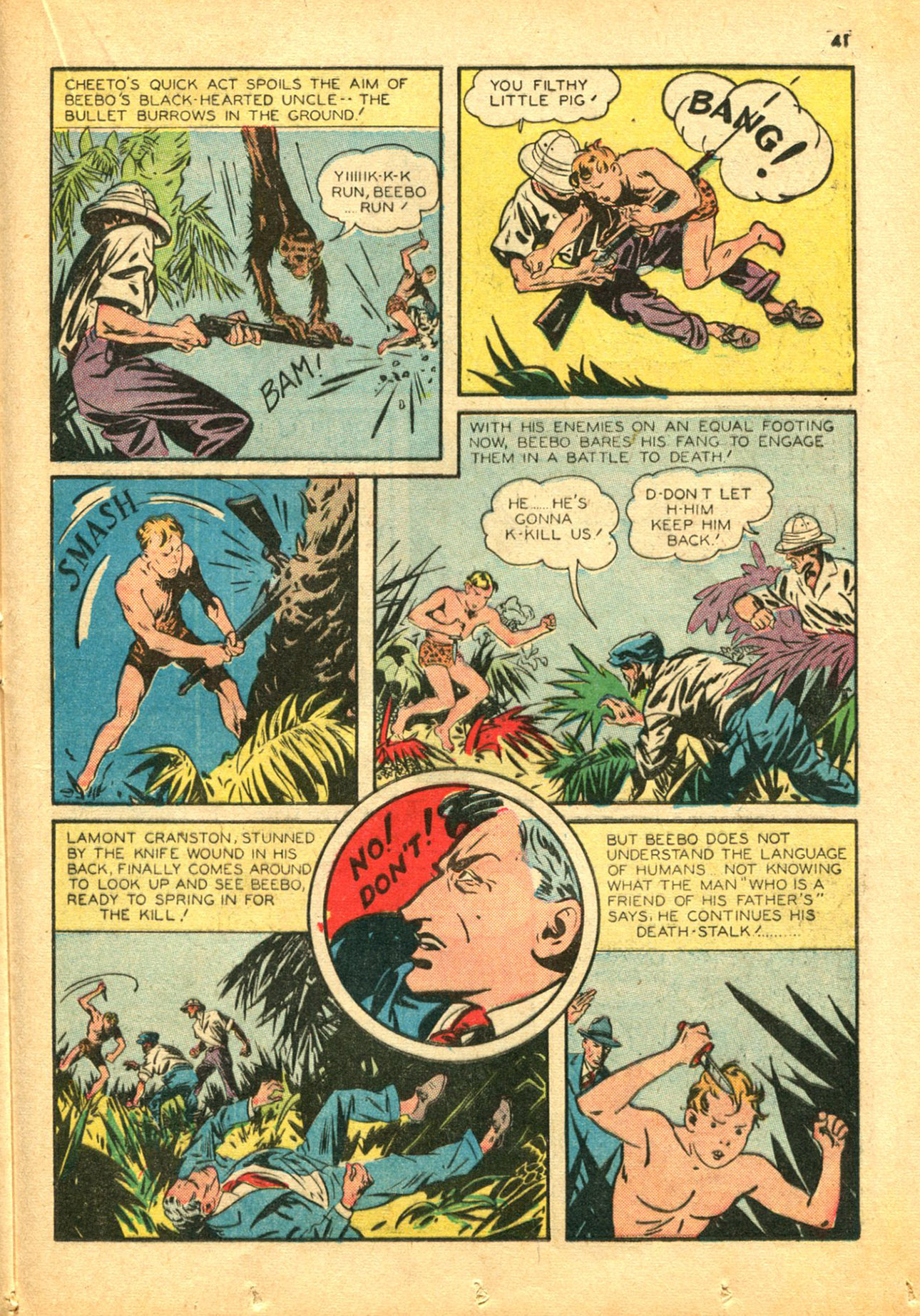 Read online Shadow Comics comic -  Issue #30 - 41