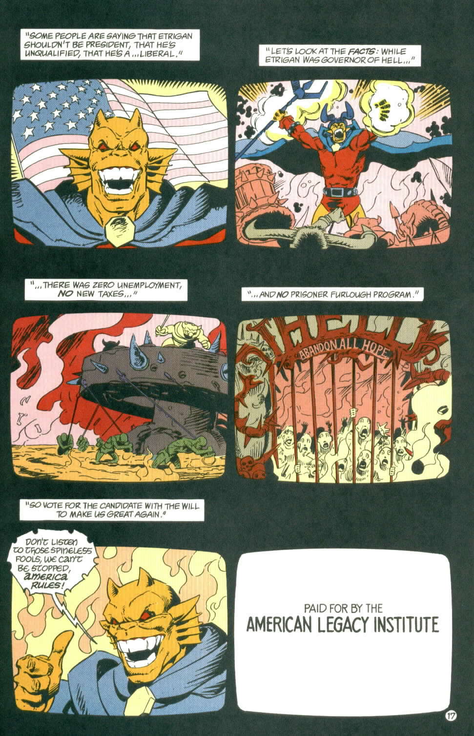 Read online The Demon (1990) comic -  Issue #28 - 18