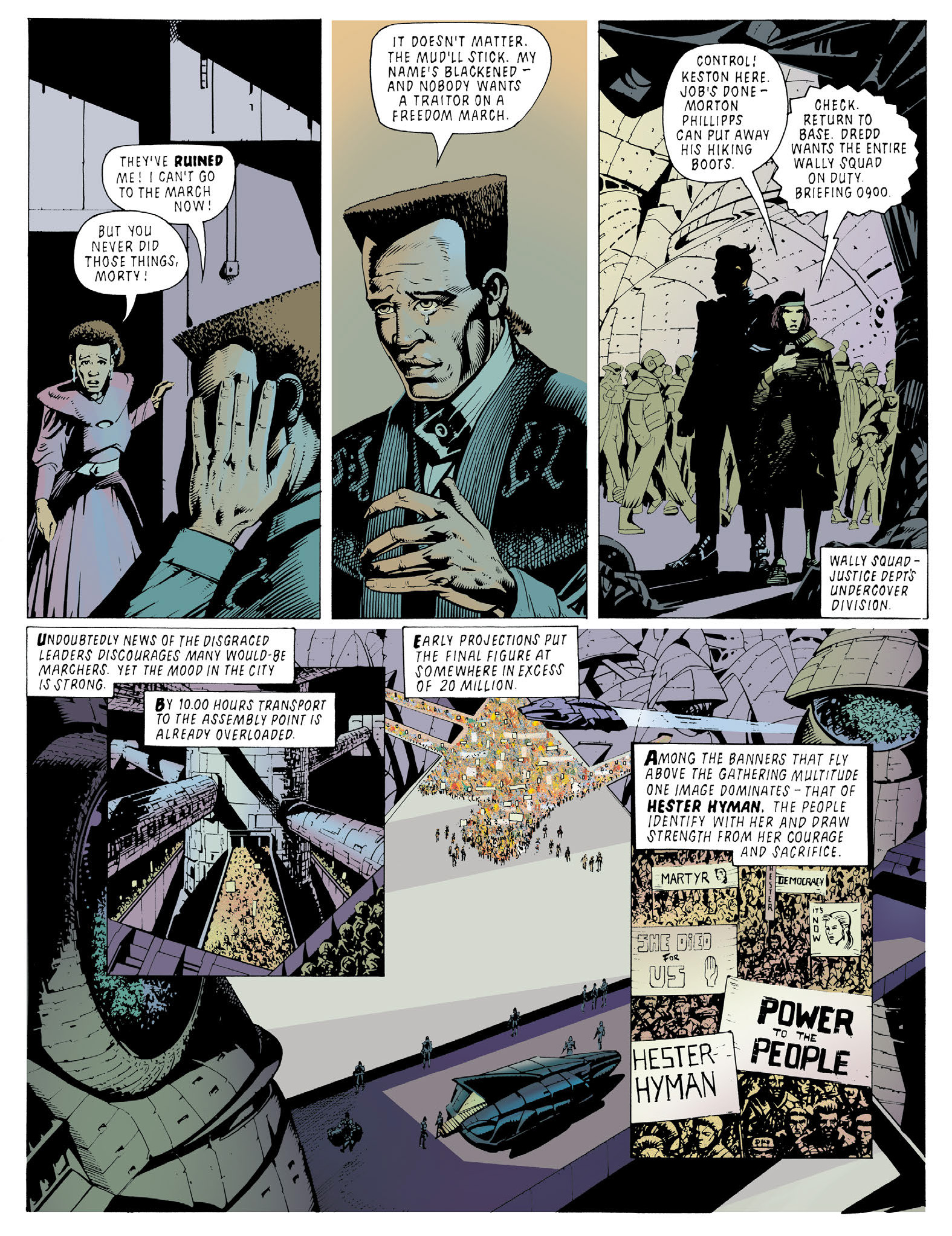 Read online Essential Judge Dredd: America comic -  Issue # TPB (Part 1) - 25