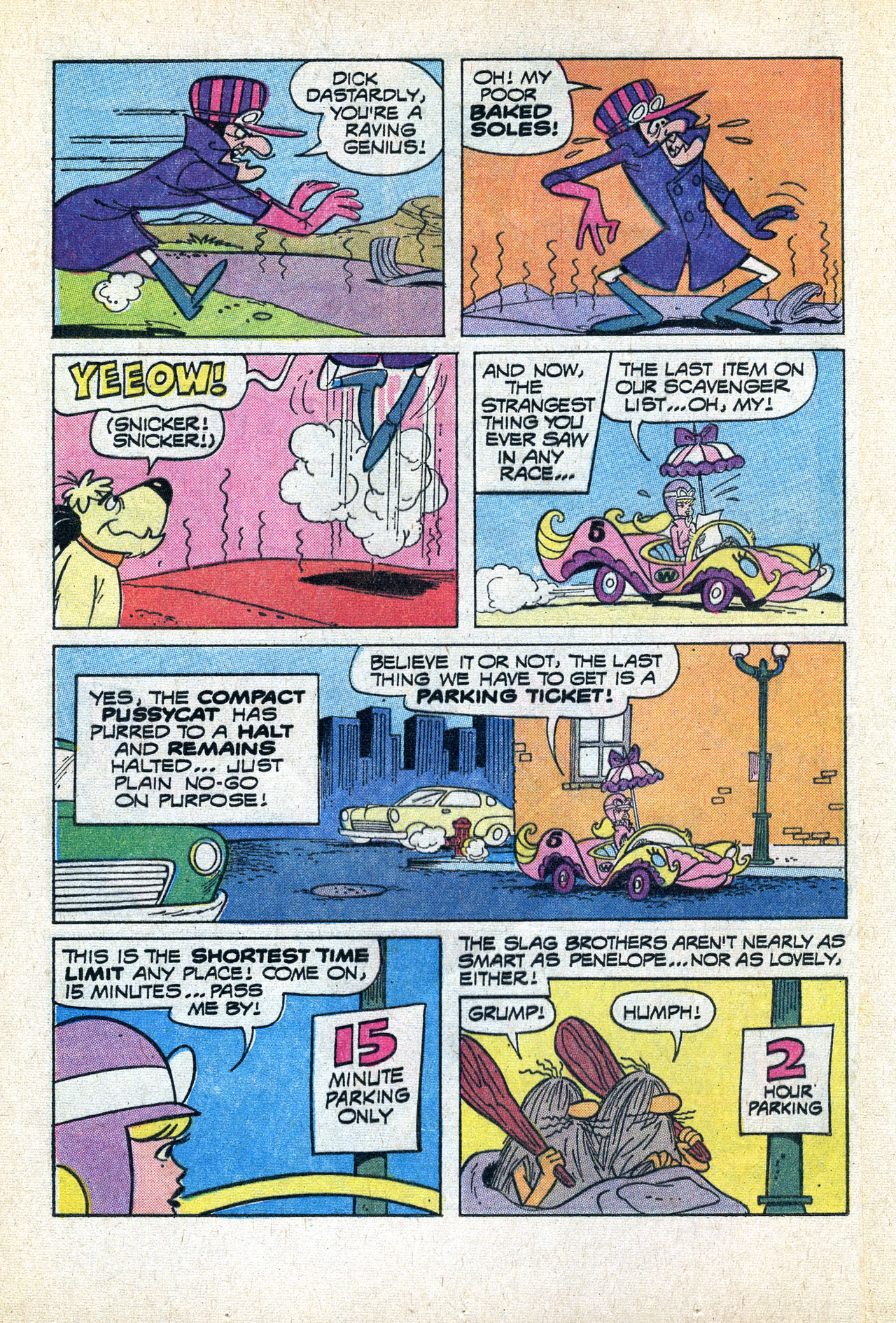 Read online Hanna-Barbera Wacky Races comic -  Issue #7 - 10