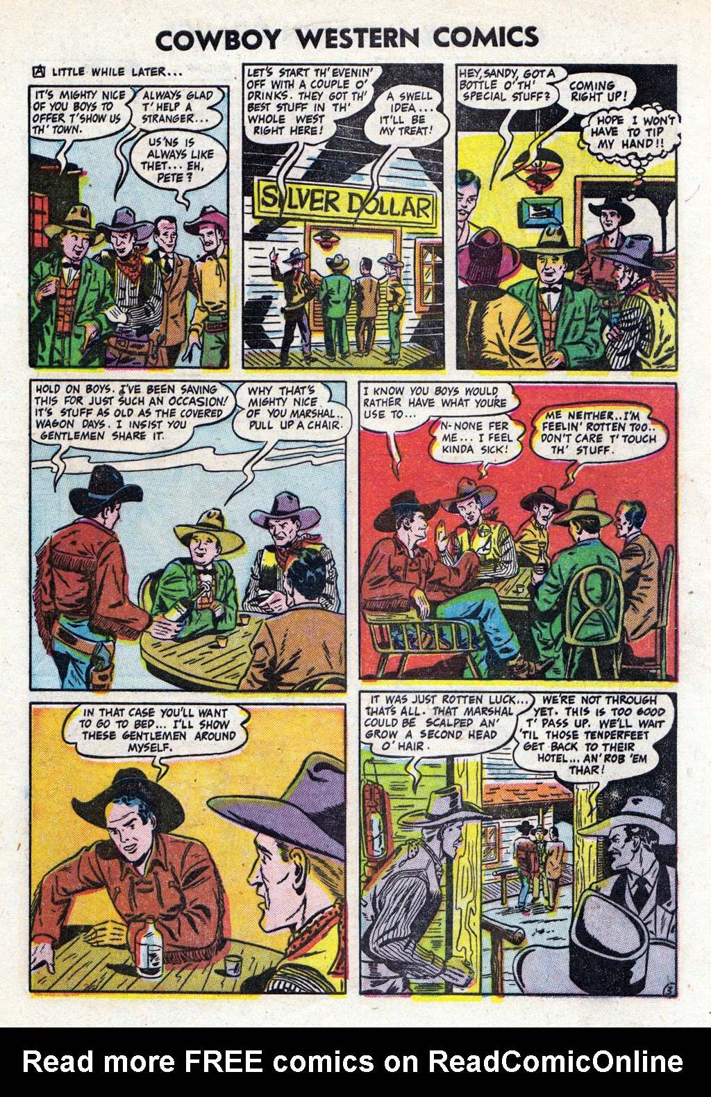 Read online Cowboy Western Comics (1948) comic -  Issue #37 - 5