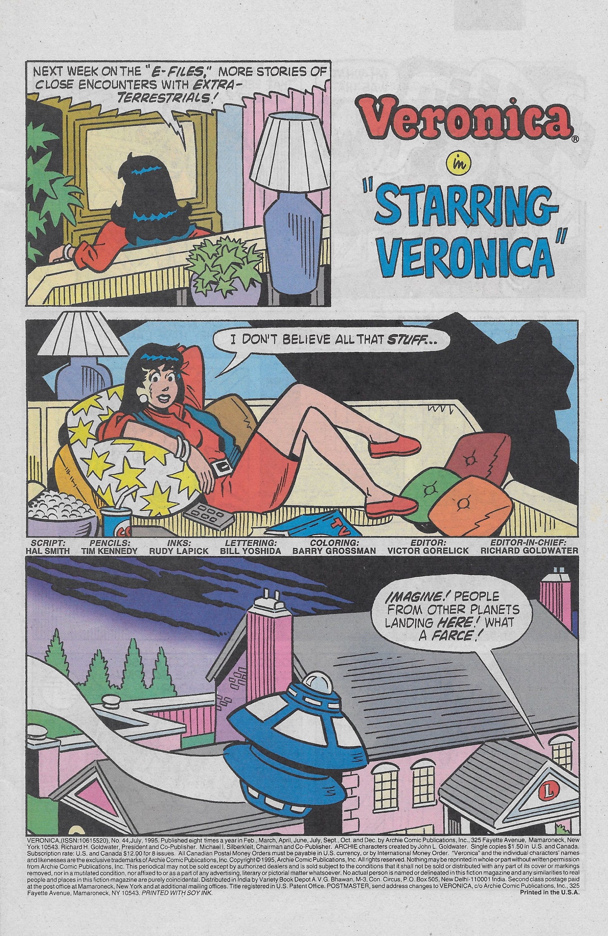 Read online Veronica comic -  Issue #44 - 3