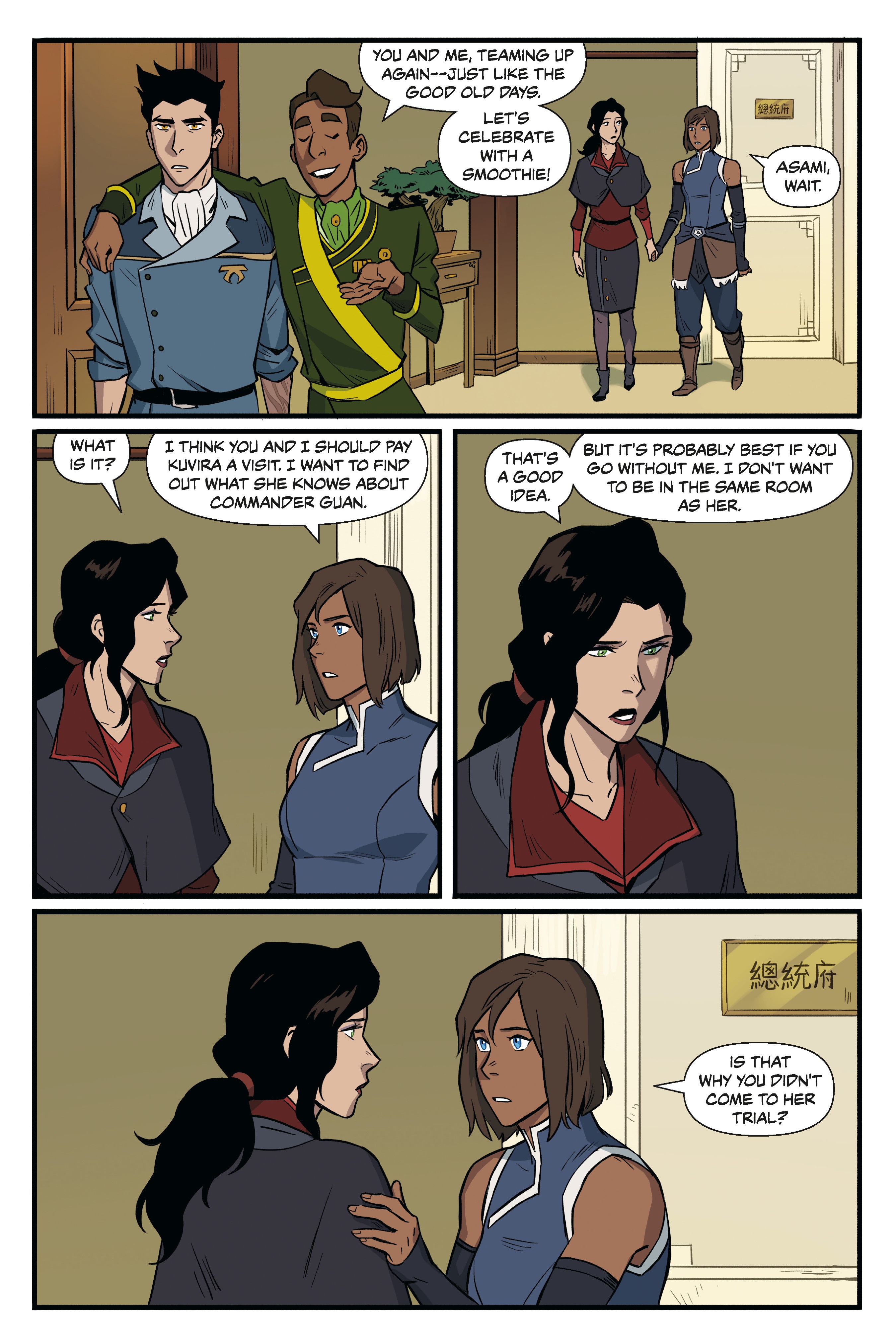 Read online Nickelodeon The Legend of Korra: Ruins of the Empire comic -  Issue # TPB 1 - 30