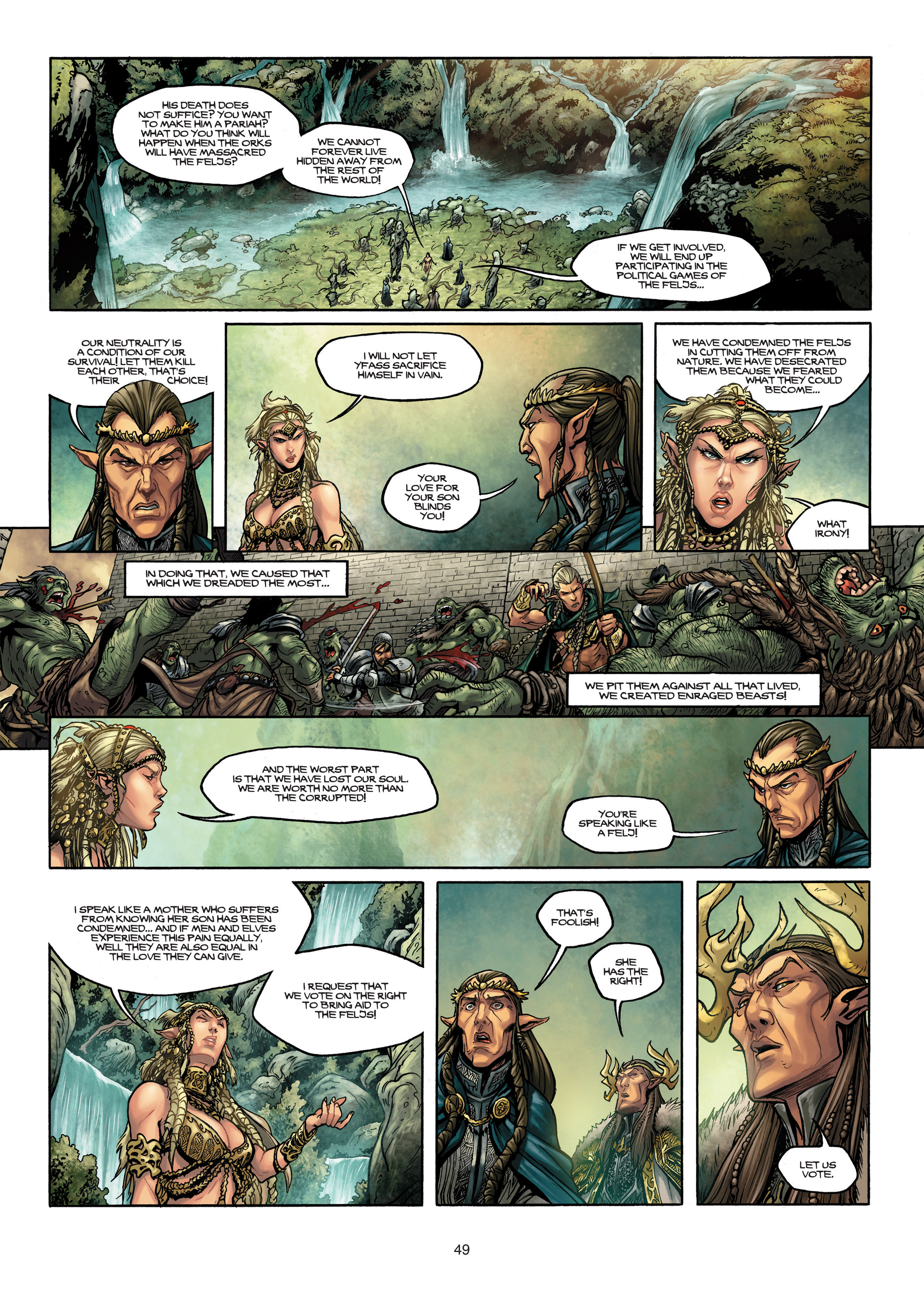Read online Elves comic -  Issue #2 - 49