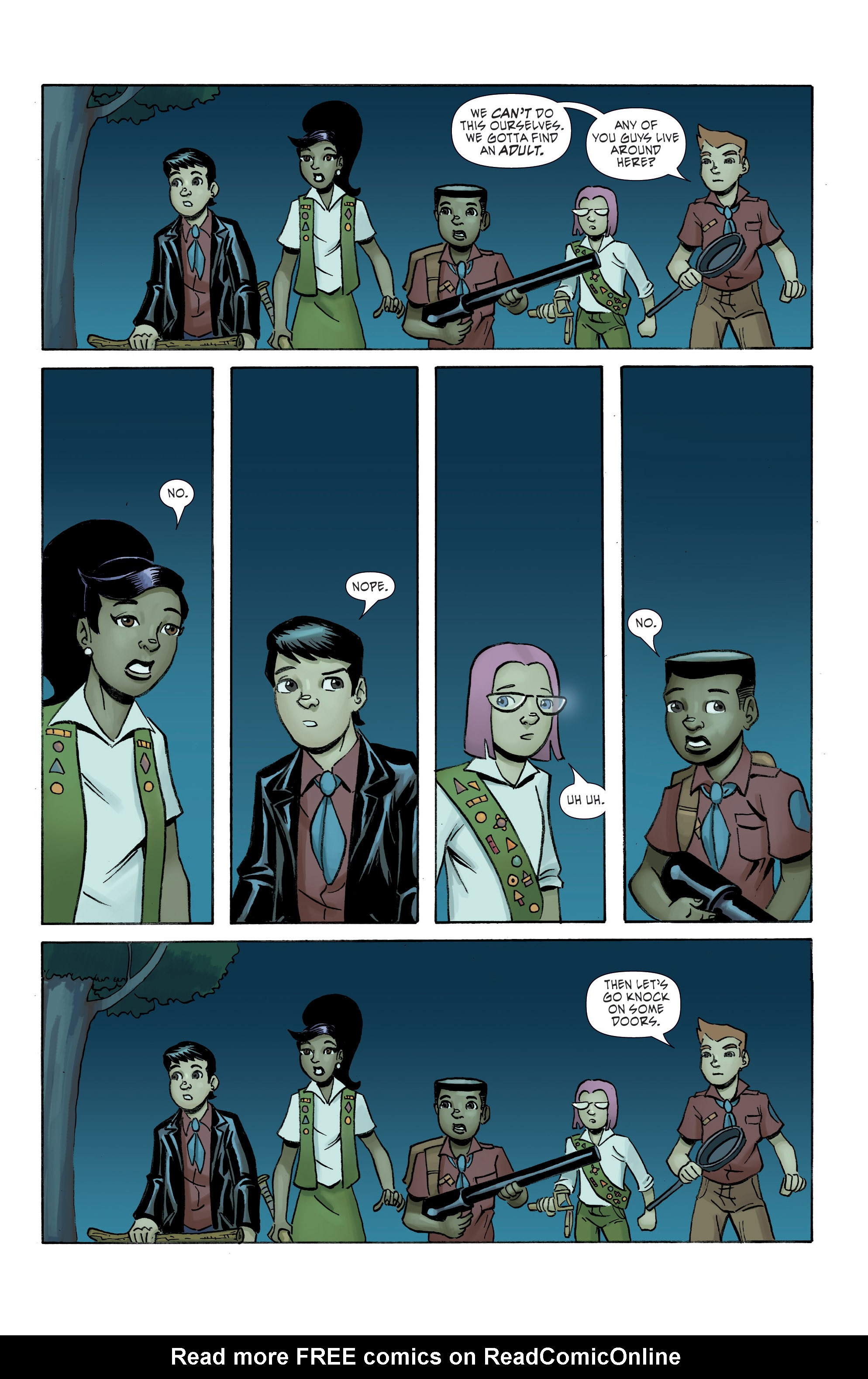 Read online Ghoul Scouts: Night of the Unliving Undead comic -  Issue #2 - 14