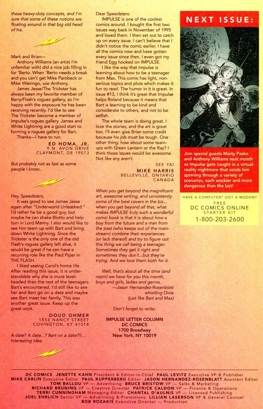 Read online Impulse (1995) comic -  Issue #17 - 25