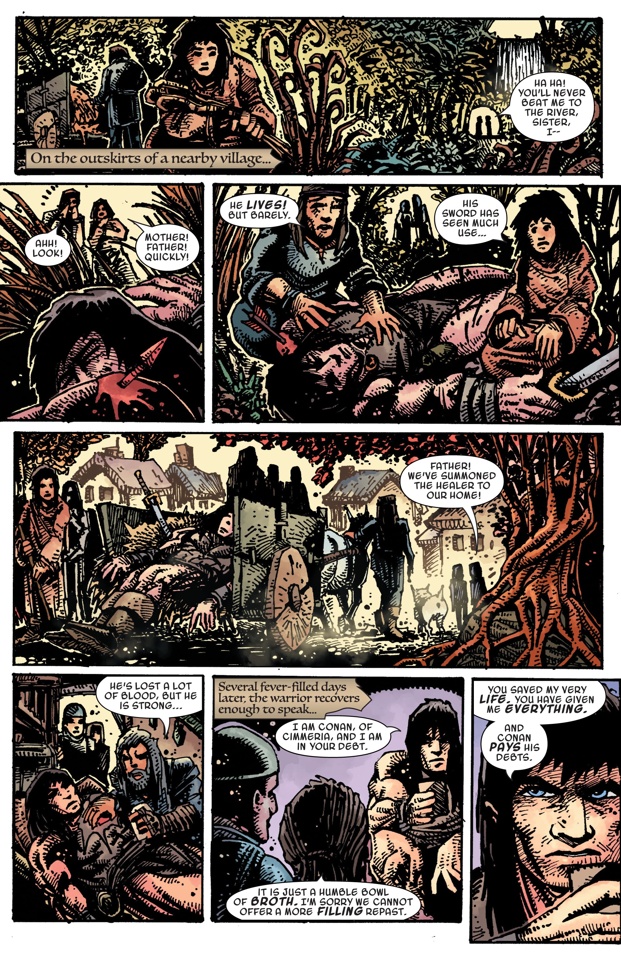 Read online Conan: Exodus And Other Tales comic -  Issue # TPB - 82