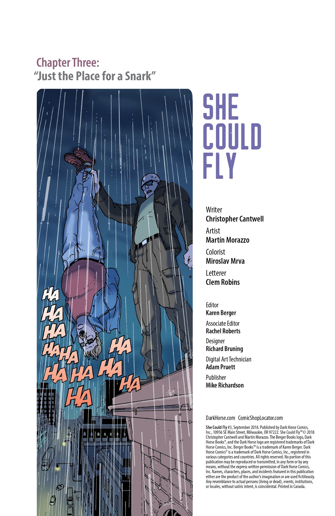 Read online She Could Fly comic -  Issue #3 - 2