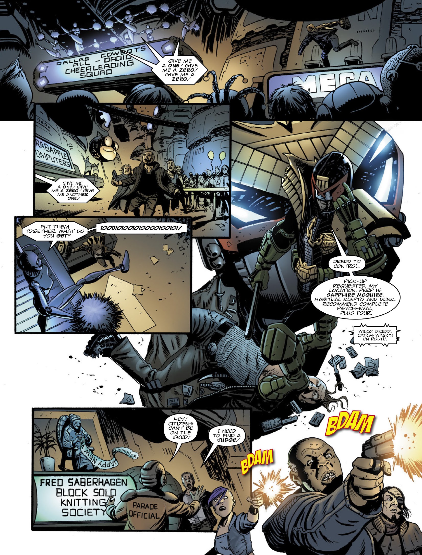 Read online Judge Dredd Megazine (Vol. 5) comic -  Issue #439 - 124