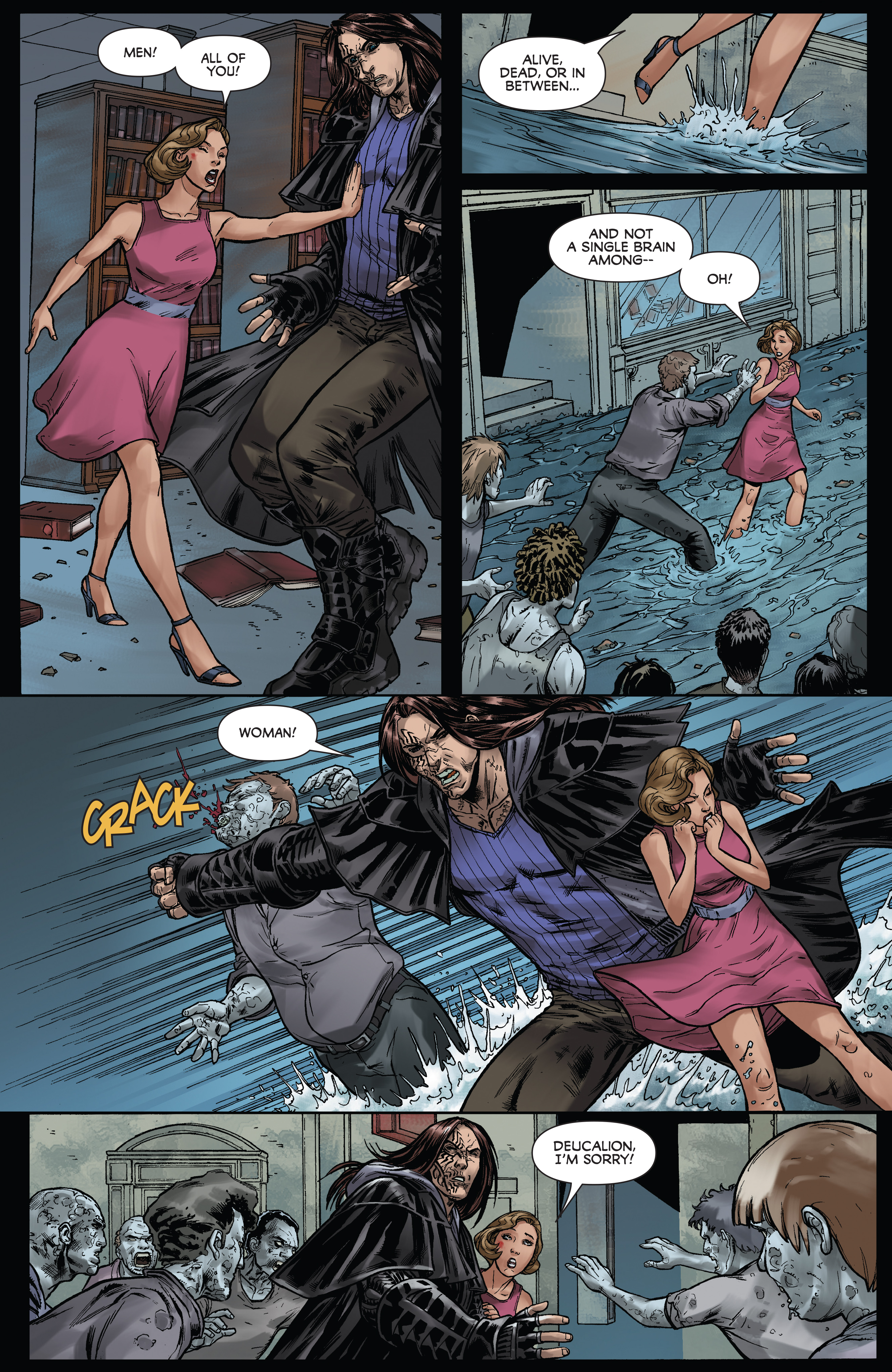 Read online Dean Koontz's Frankenstein: Storm Surge comic -  Issue #4 - 15
