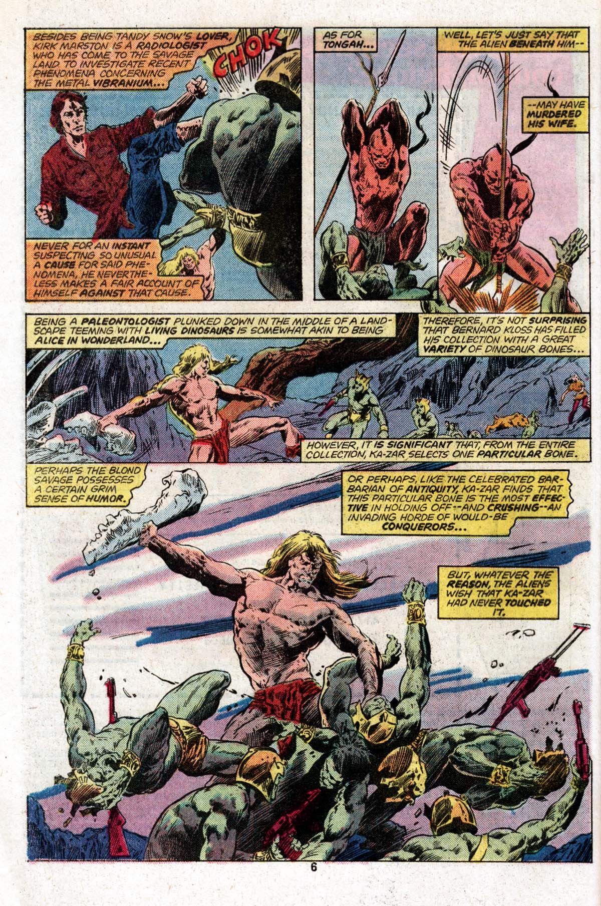 Read online Ka-Zar comic -  Issue #16 - 5