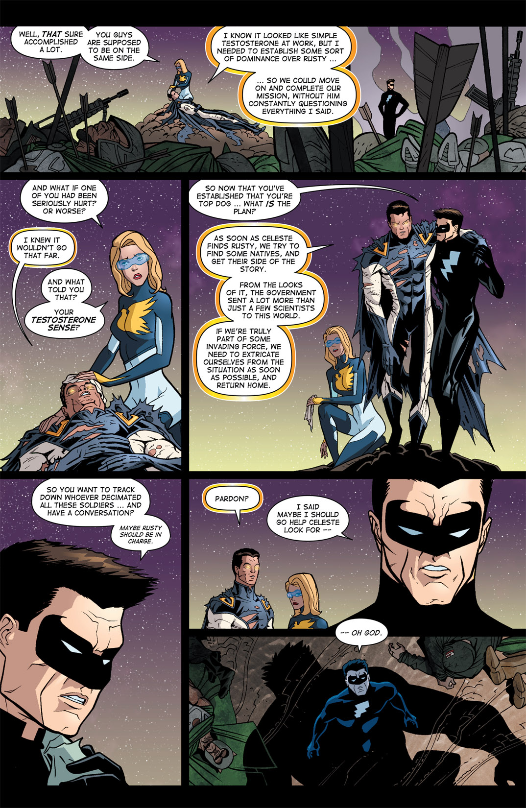 Read online Noble Causes (2004) comic -  Issue #9 - 4