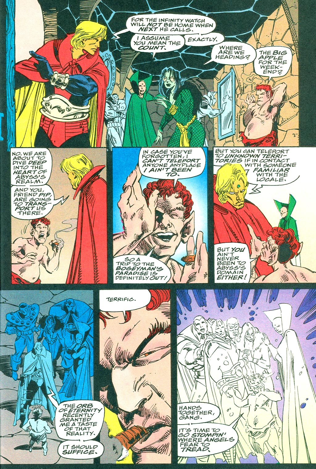 Read online Warlock and the Infinity Watch comic -  Issue #31 - 19