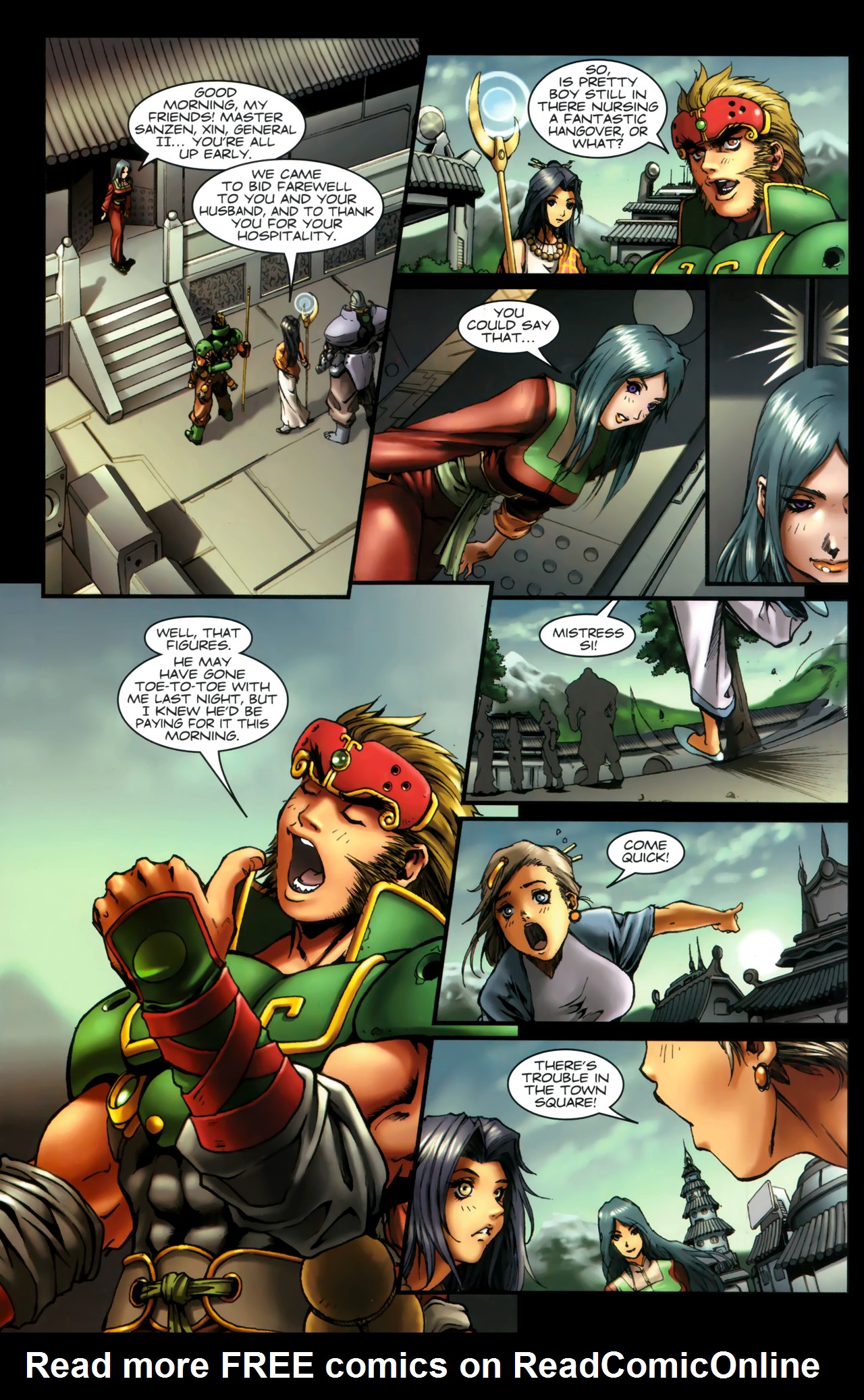 Read online Xin: Journey of the Monkey King comic -  Issue #2 - 12