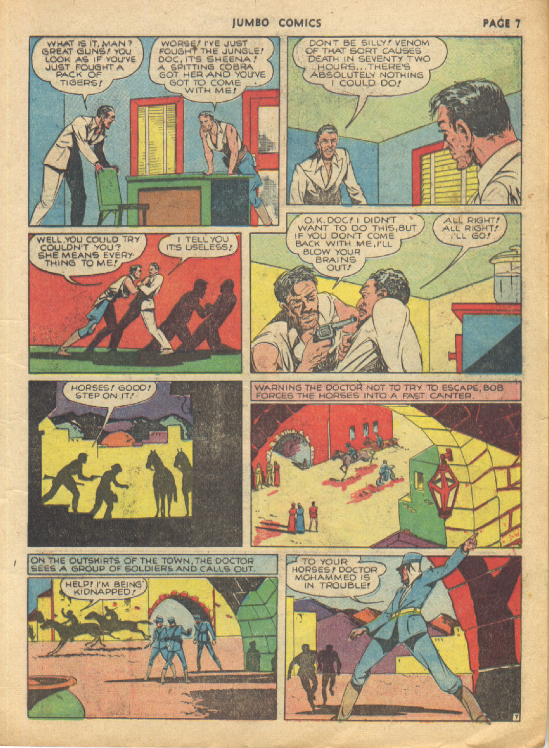 Read online Jumbo Comics comic -  Issue #24 - 9