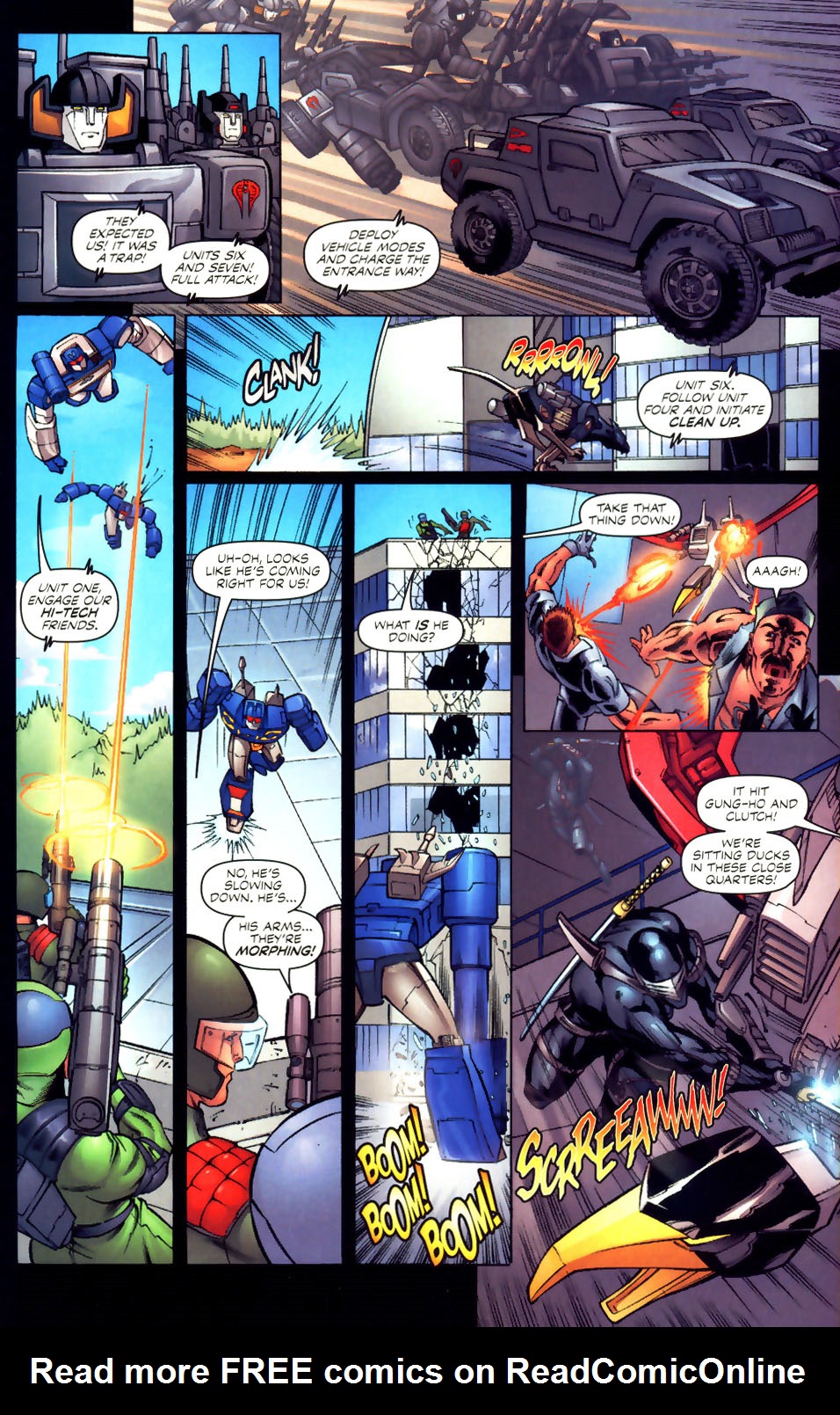 Read online G.I. Joe vs. The Transformers comic -  Issue #3 - 12