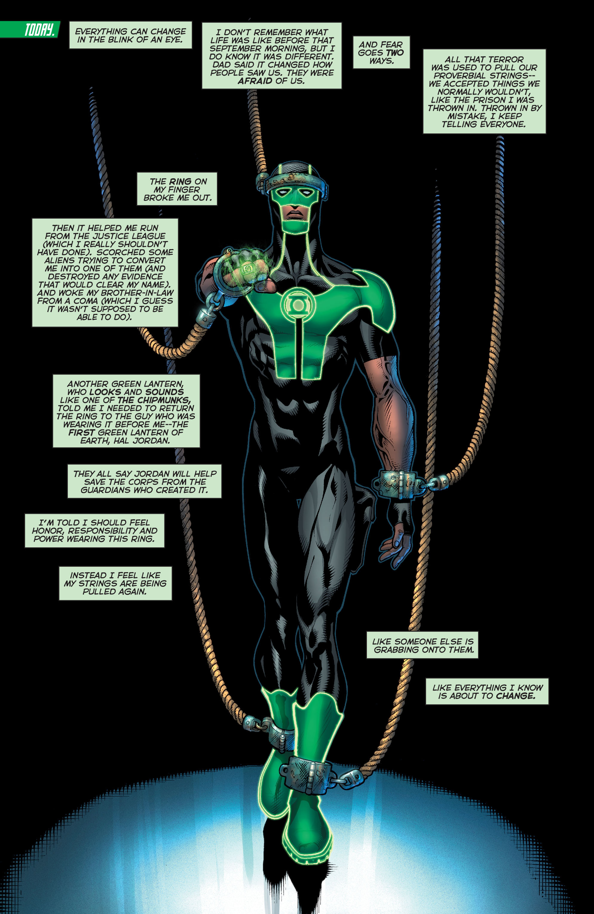 Read online Green Lantern: The Wrath of the First Lantern comic -  Issue # TPB - 11