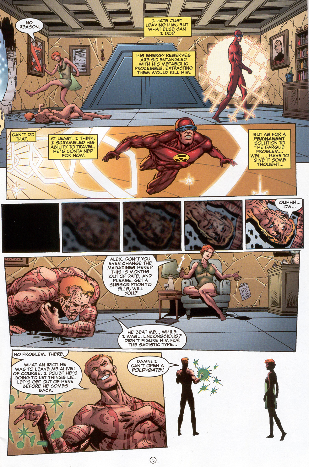 Read online Unity 2000 comic -  Issue #2 - 7