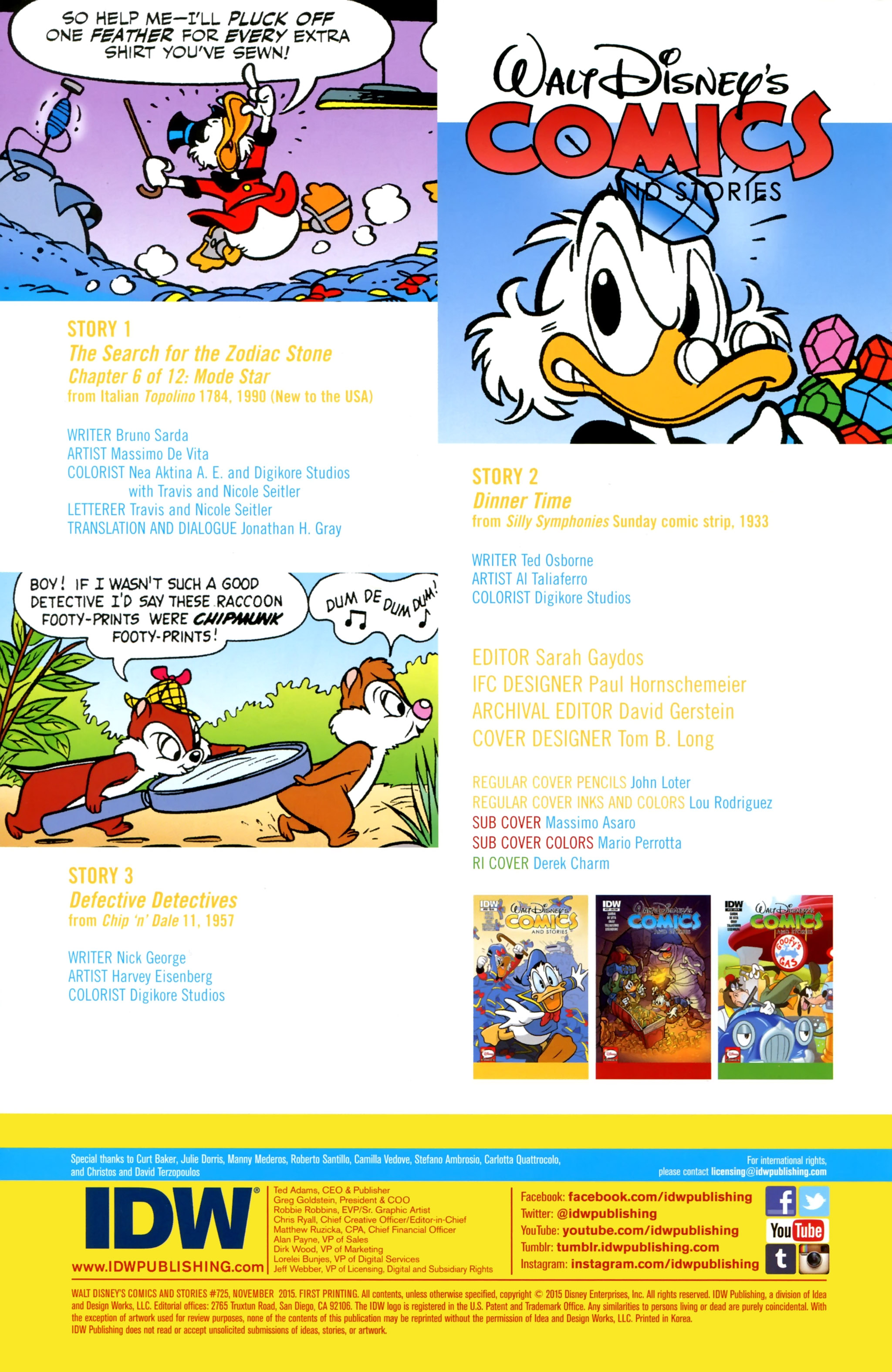 Read online Walt Disney's Comics and Stories comic -  Issue #725 - 2