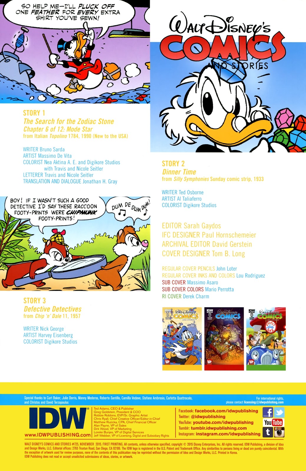 Walt Disney's Comics and Stories issue 725 - Page 2