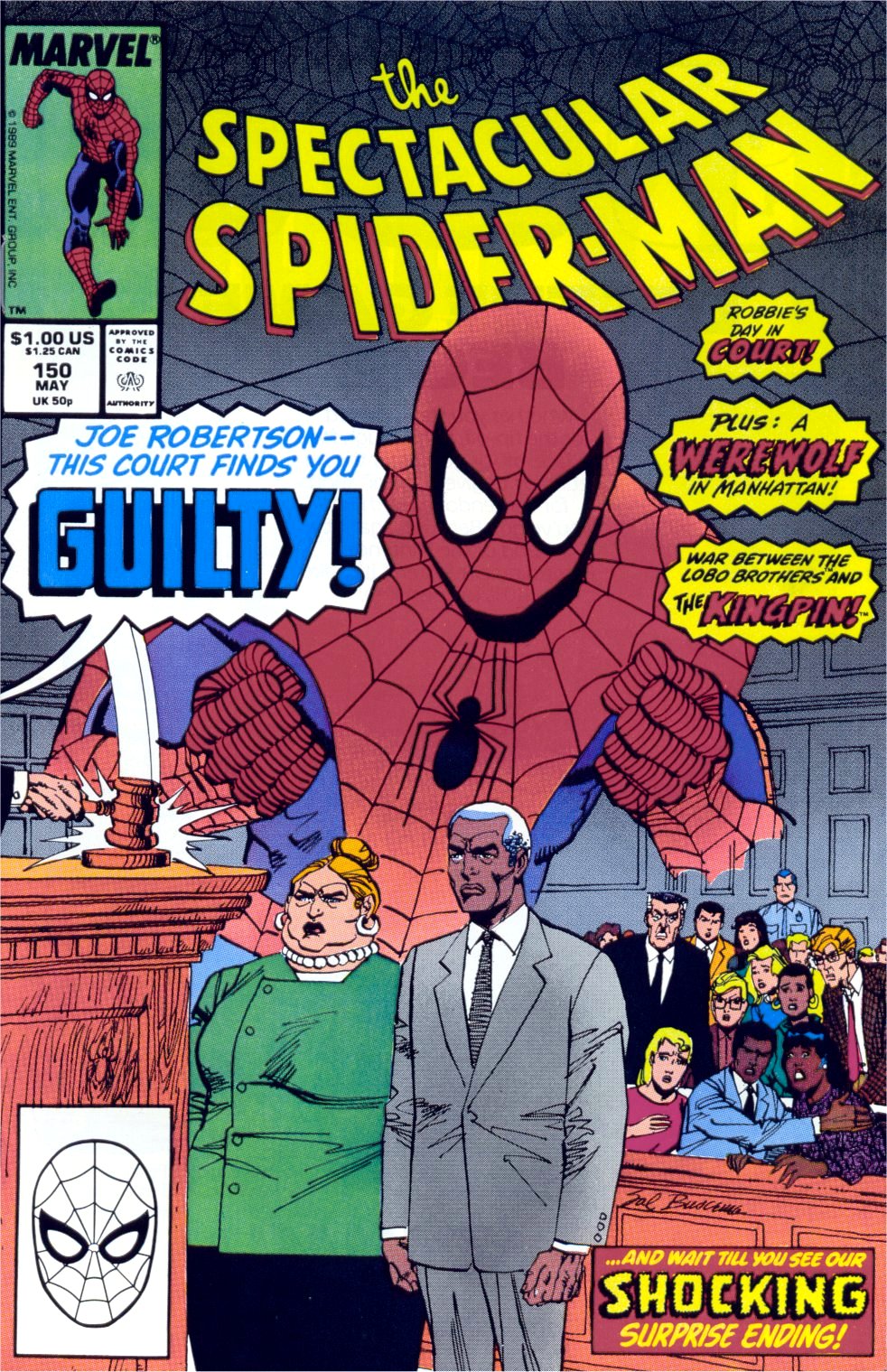 Read online The Spectacular Spider-Man (1976) comic -  Issue #150 - 1