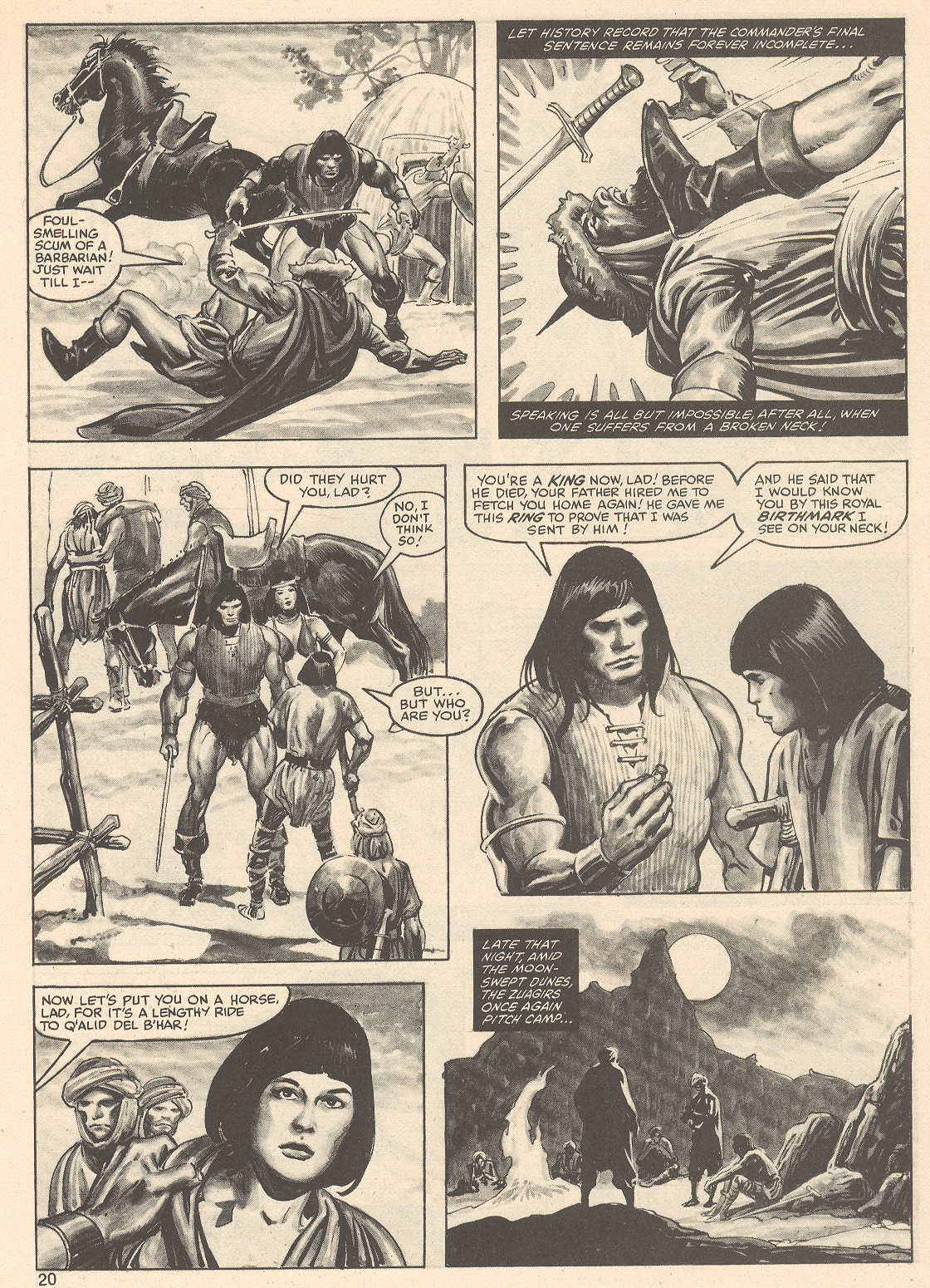 Read online The Savage Sword Of Conan comic -  Issue #76 - 20