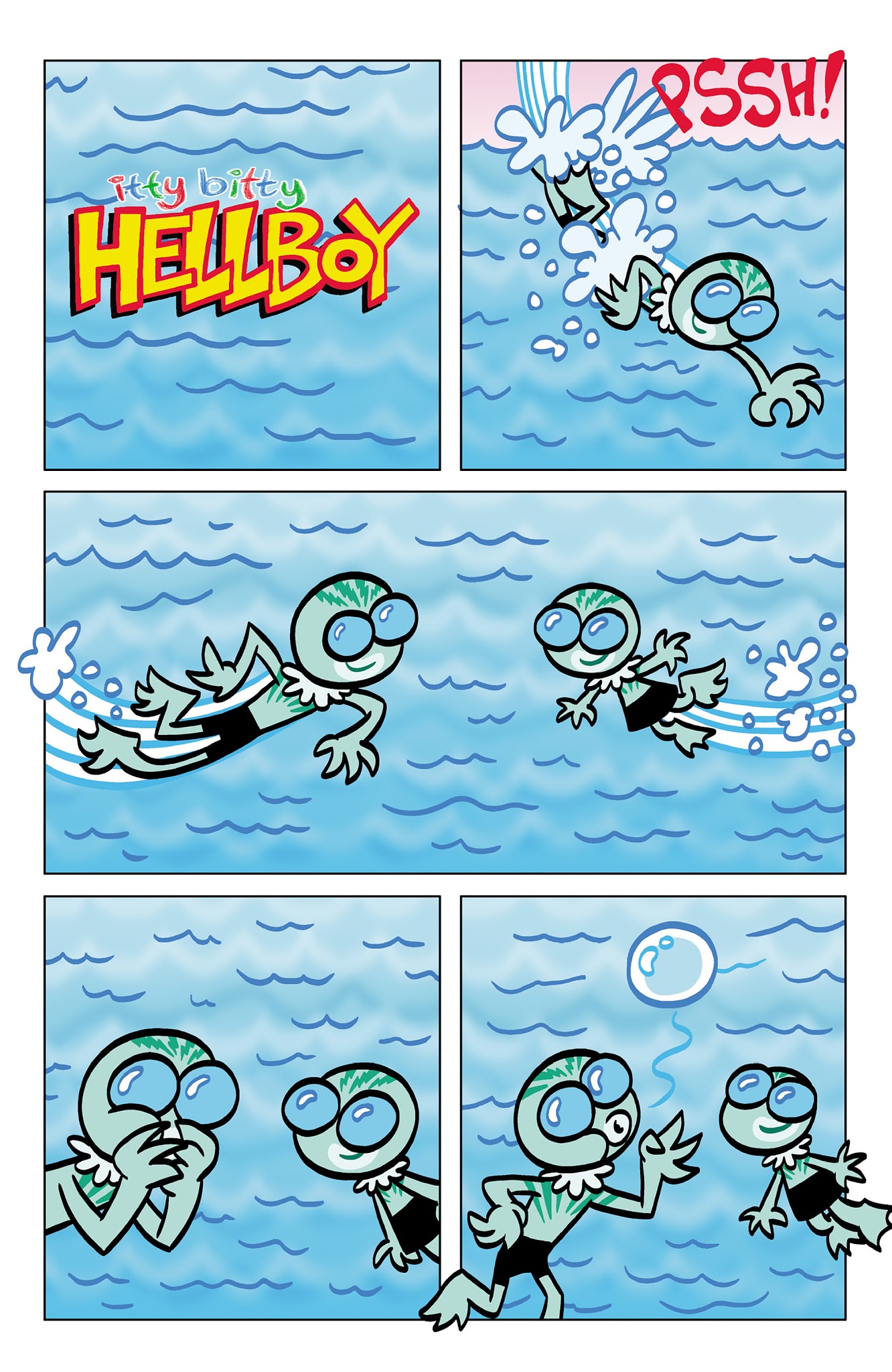 Read online Itty Bitty Hellboy: The Search for the Were-Jaguar! comic -  Issue #3 - 3