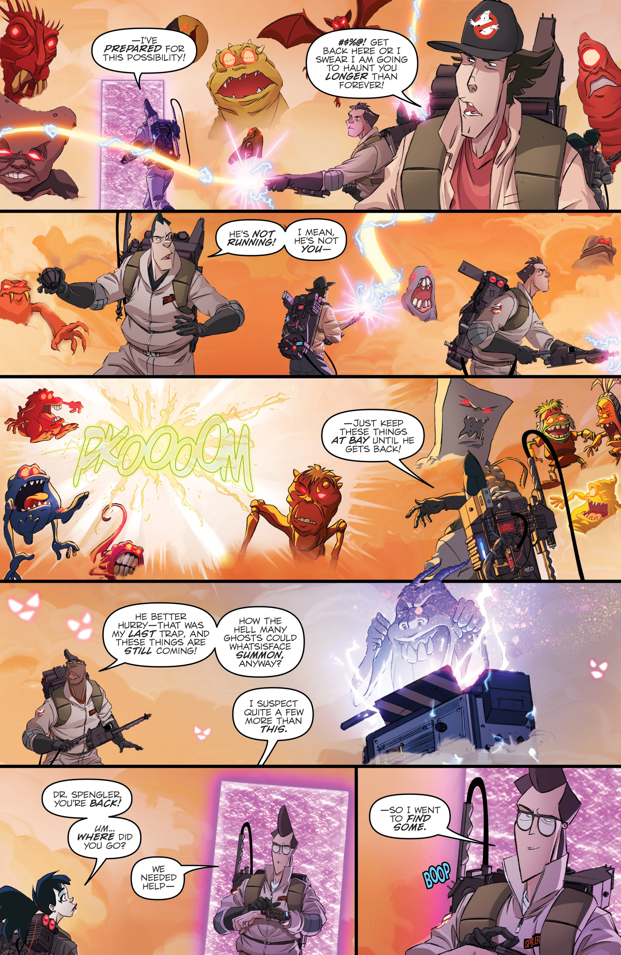 Read online Ghostbusters: Crossing Over comic -  Issue # _TPB - 41