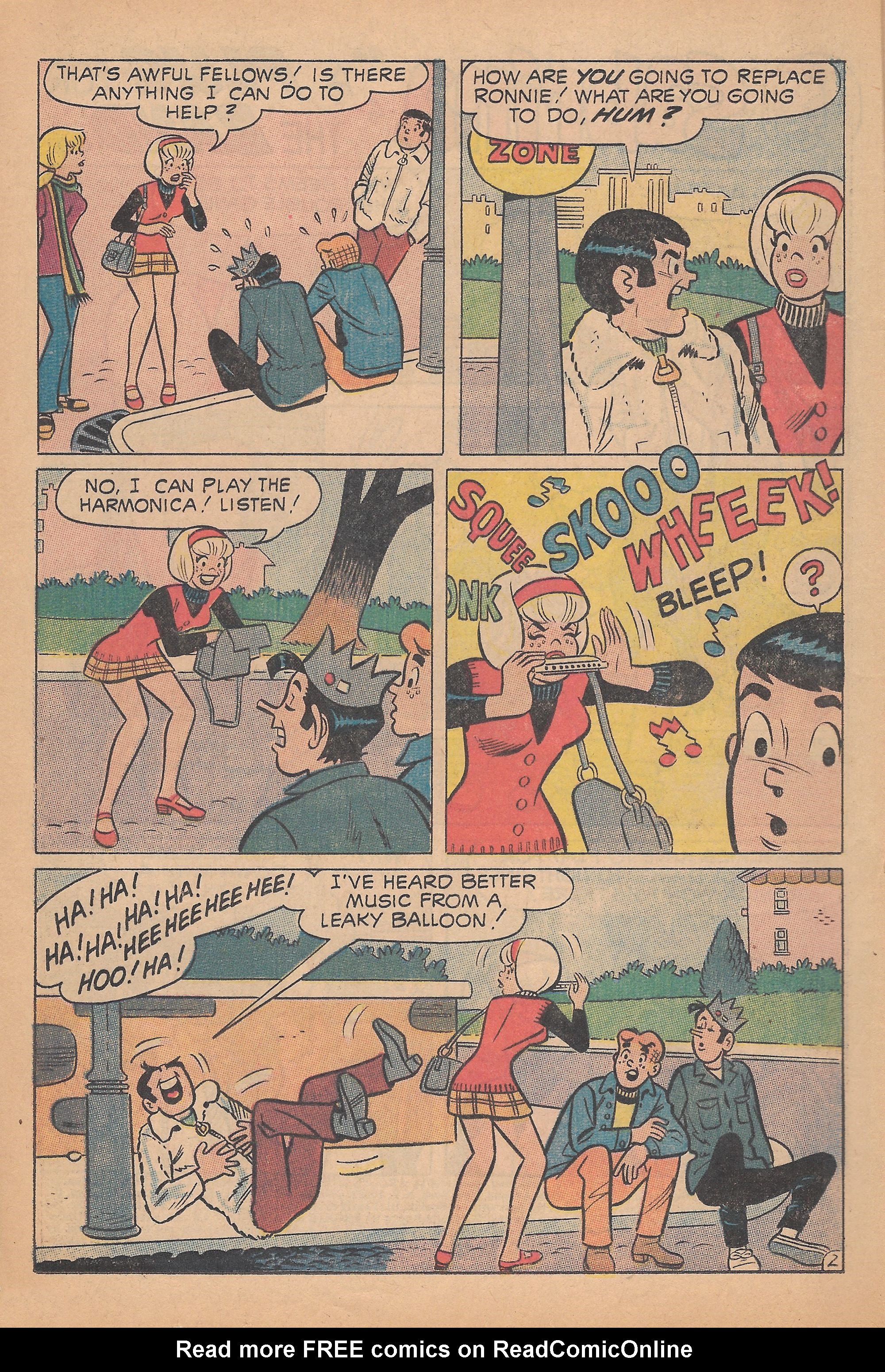 Read online Archie's TV Laugh-Out comic -  Issue #2 - 4