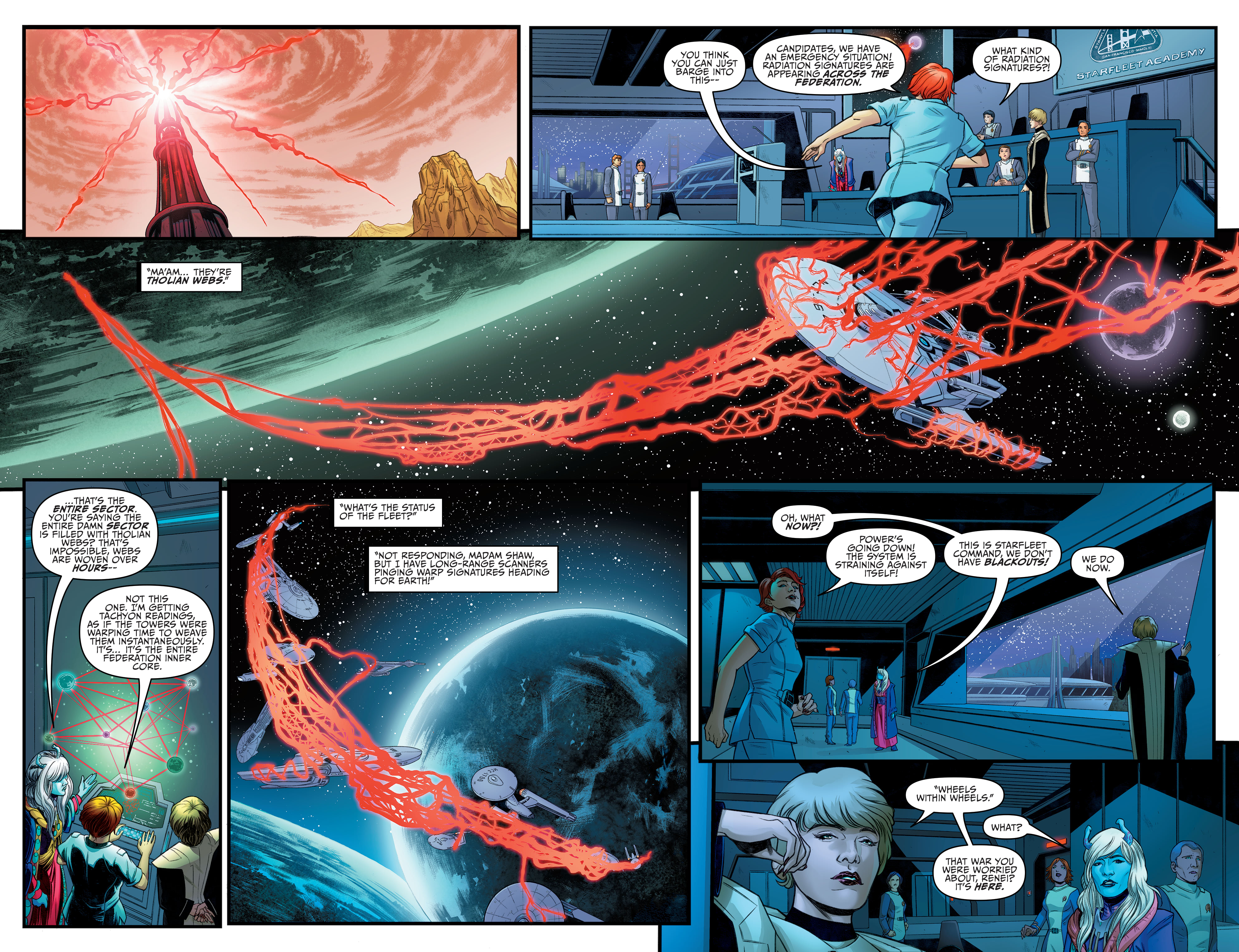 Read online Star Trek: Year Five comic -  Issue #22 - 19