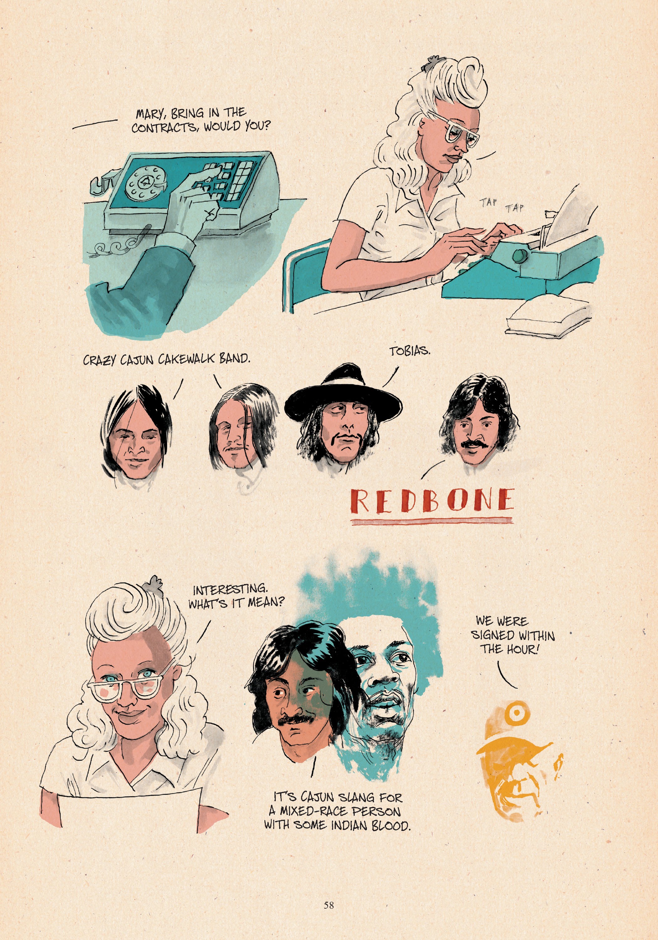 Read online Redbone: The True Story of A Native American Rock Band comic -  Issue # TPB - 50